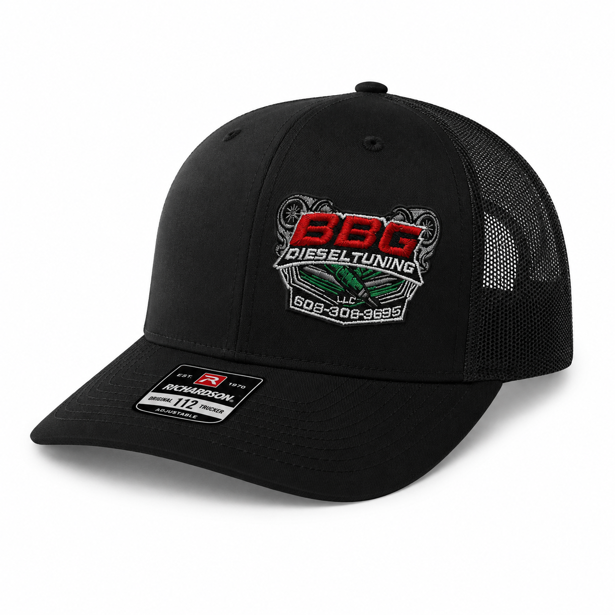 Richardson 112 Snapback - Black