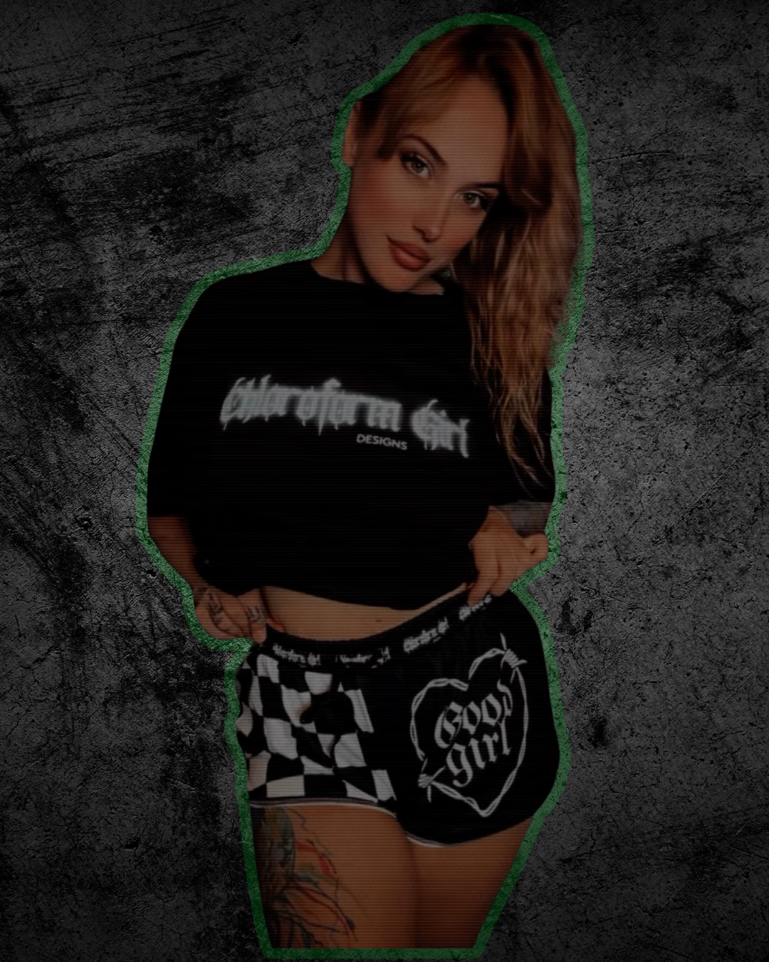 Checkerboard Lounge Shorts