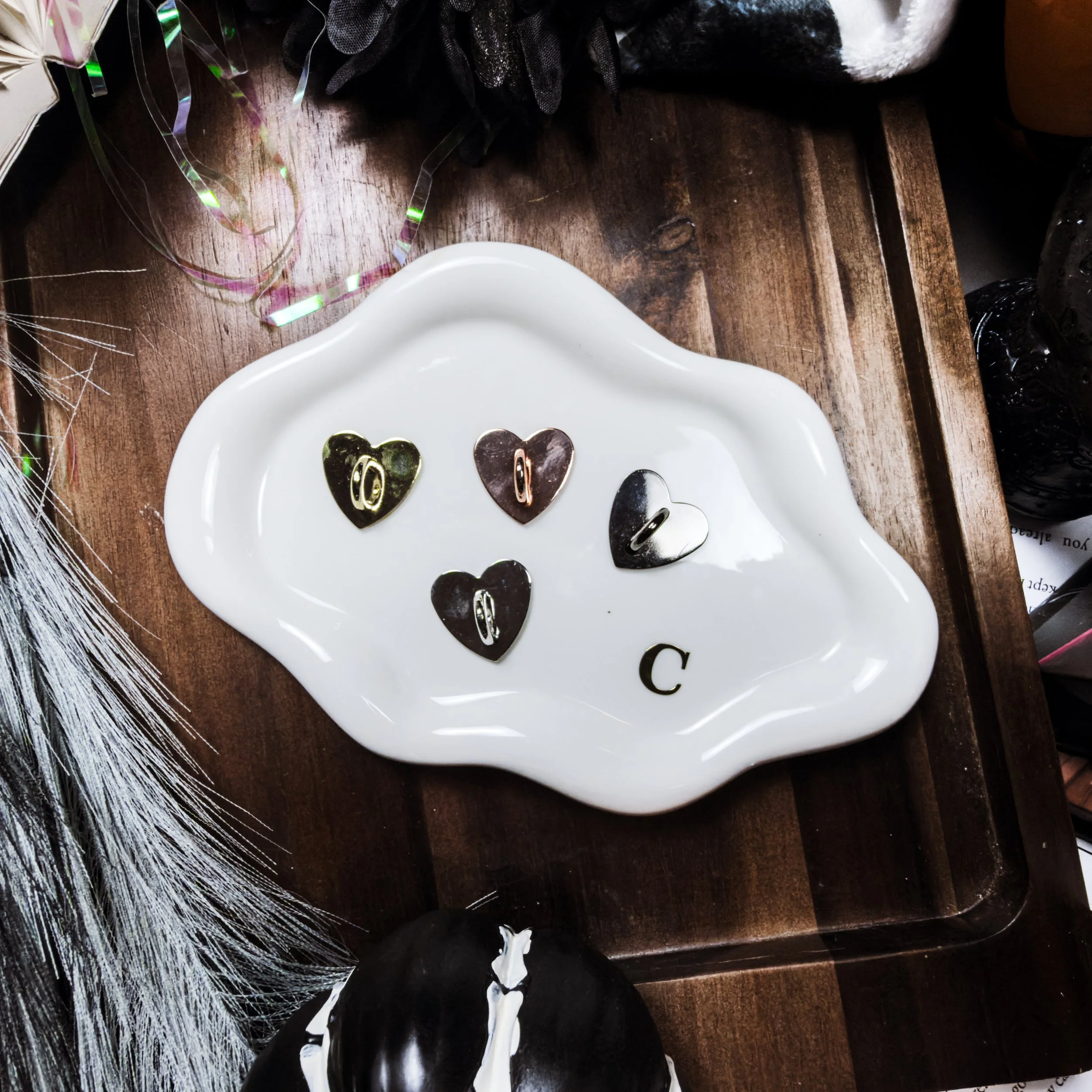 Adhesive Charm Holder