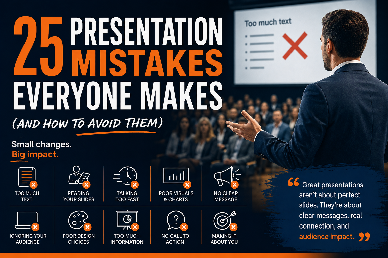 25 Presentation Mistakes Everyone Makes (And How to Avoid Them)