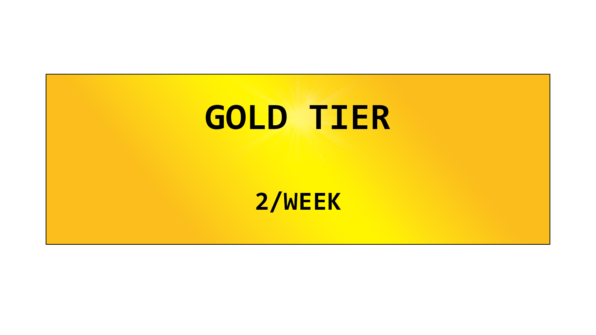 Gold Tier