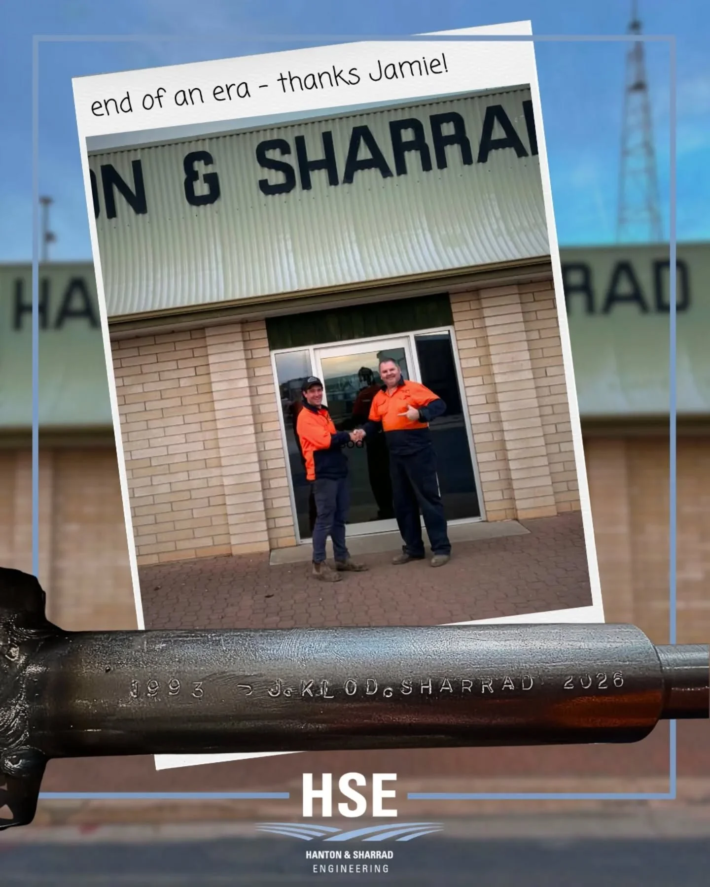 It's the end of an era! 

We would like to sincerely thank the Sharrad family for their many years of dedication, hard work, and service to our local community and farming industry. Over the years, they have built a business and reputation that has b