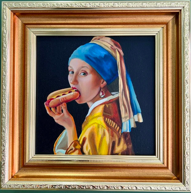 Watch me eat my hotdog
