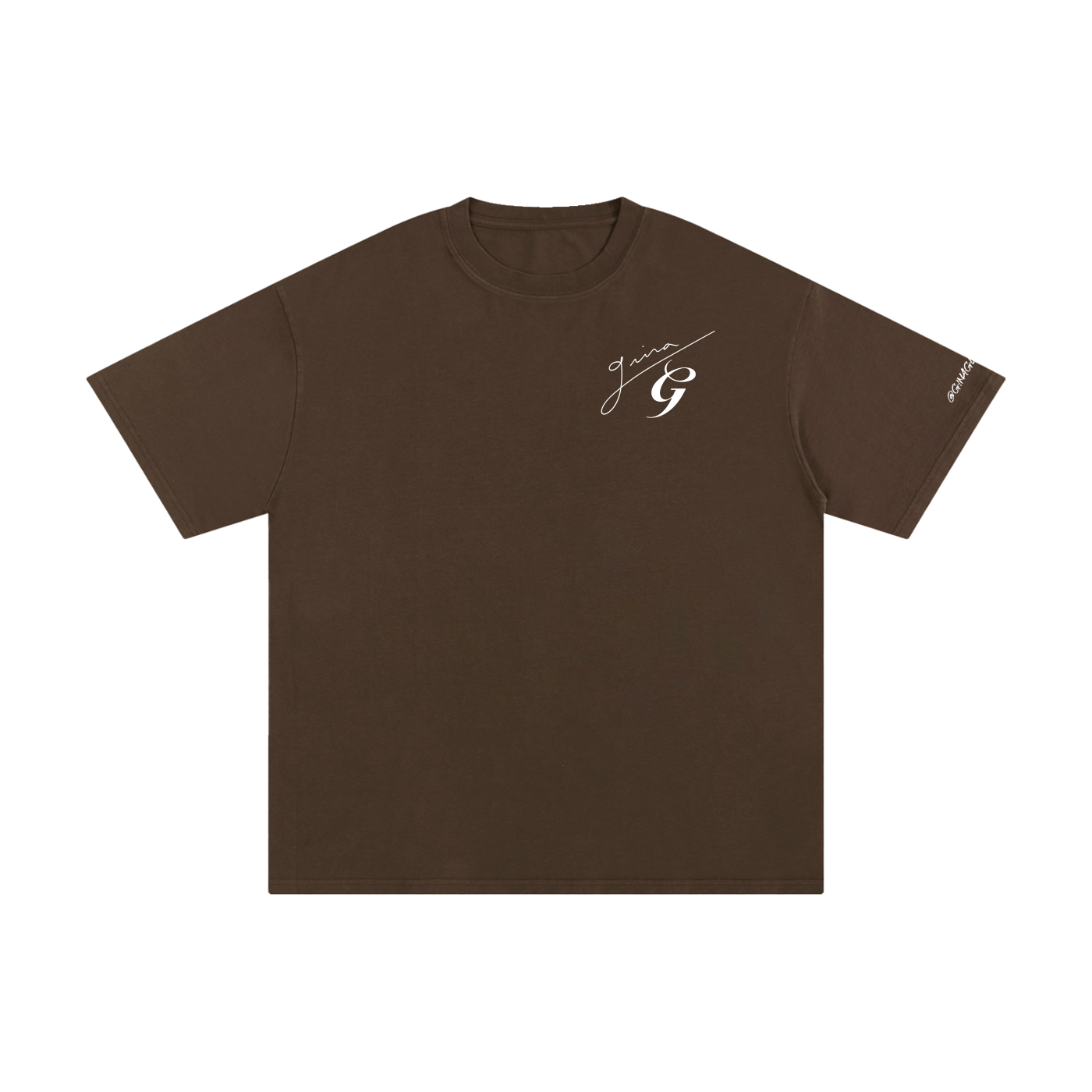 Signature "G" - Dark Wash Unisex Pure Cotton T-Shirt
