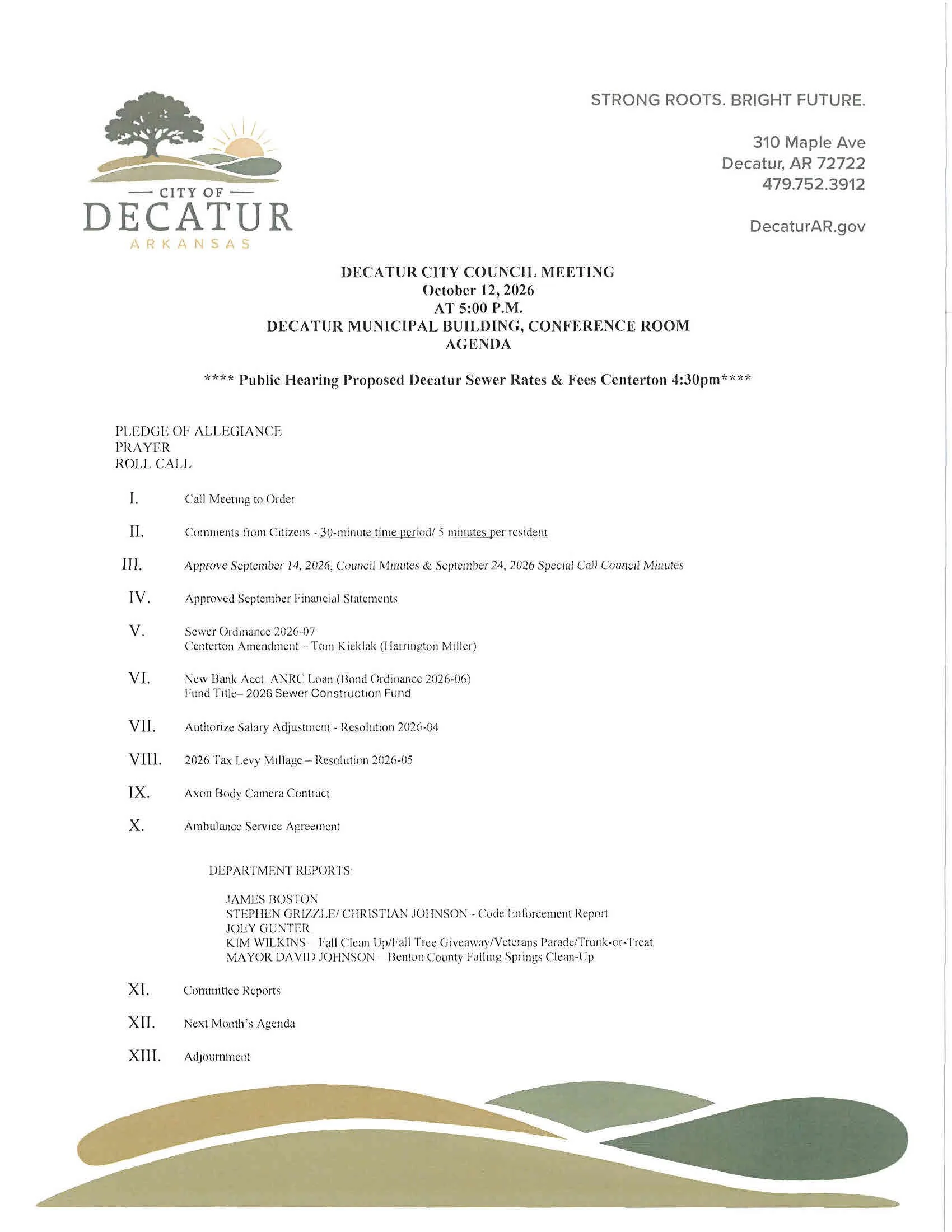 City Council Meeting