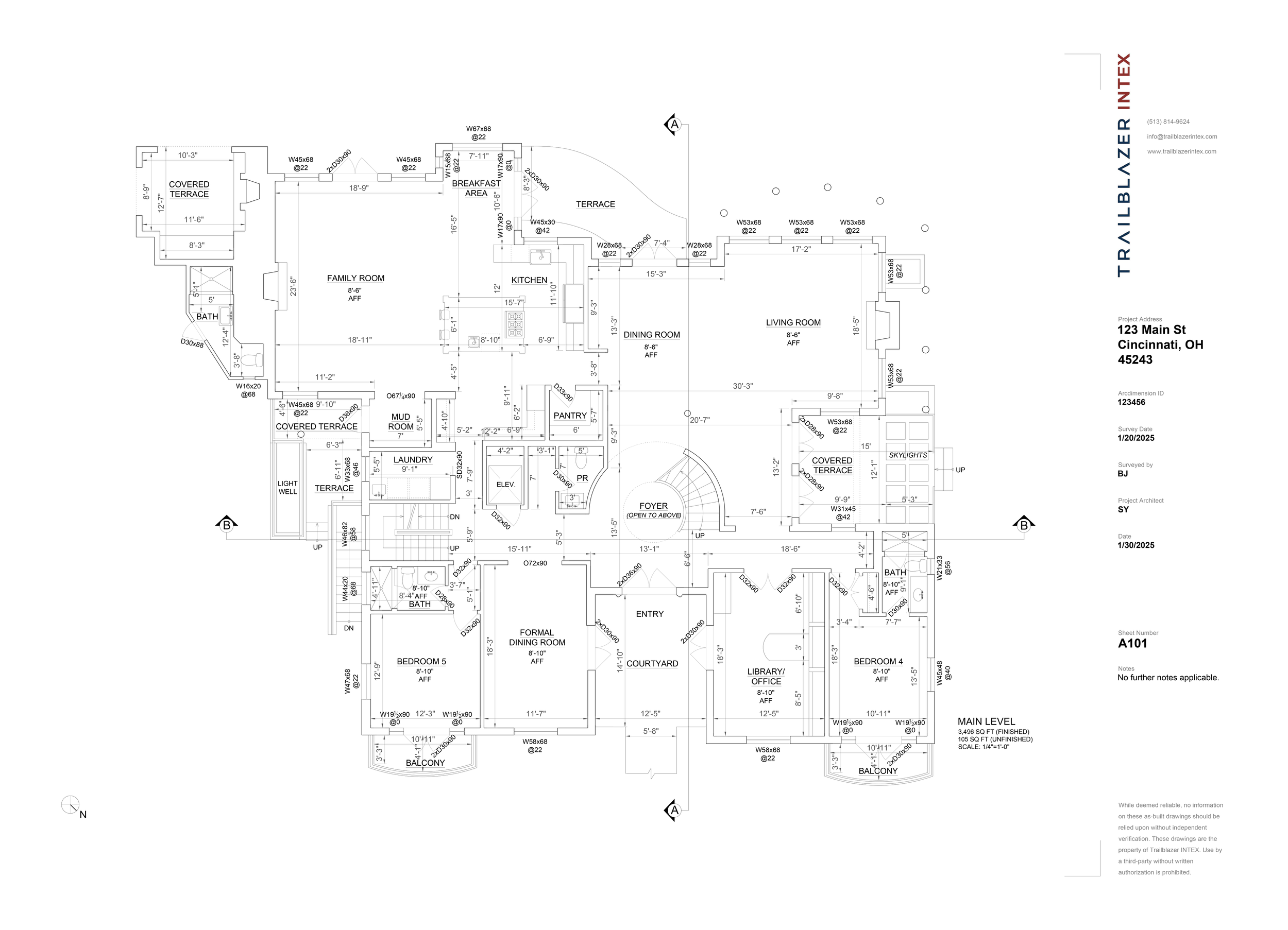 Architectural As-Built