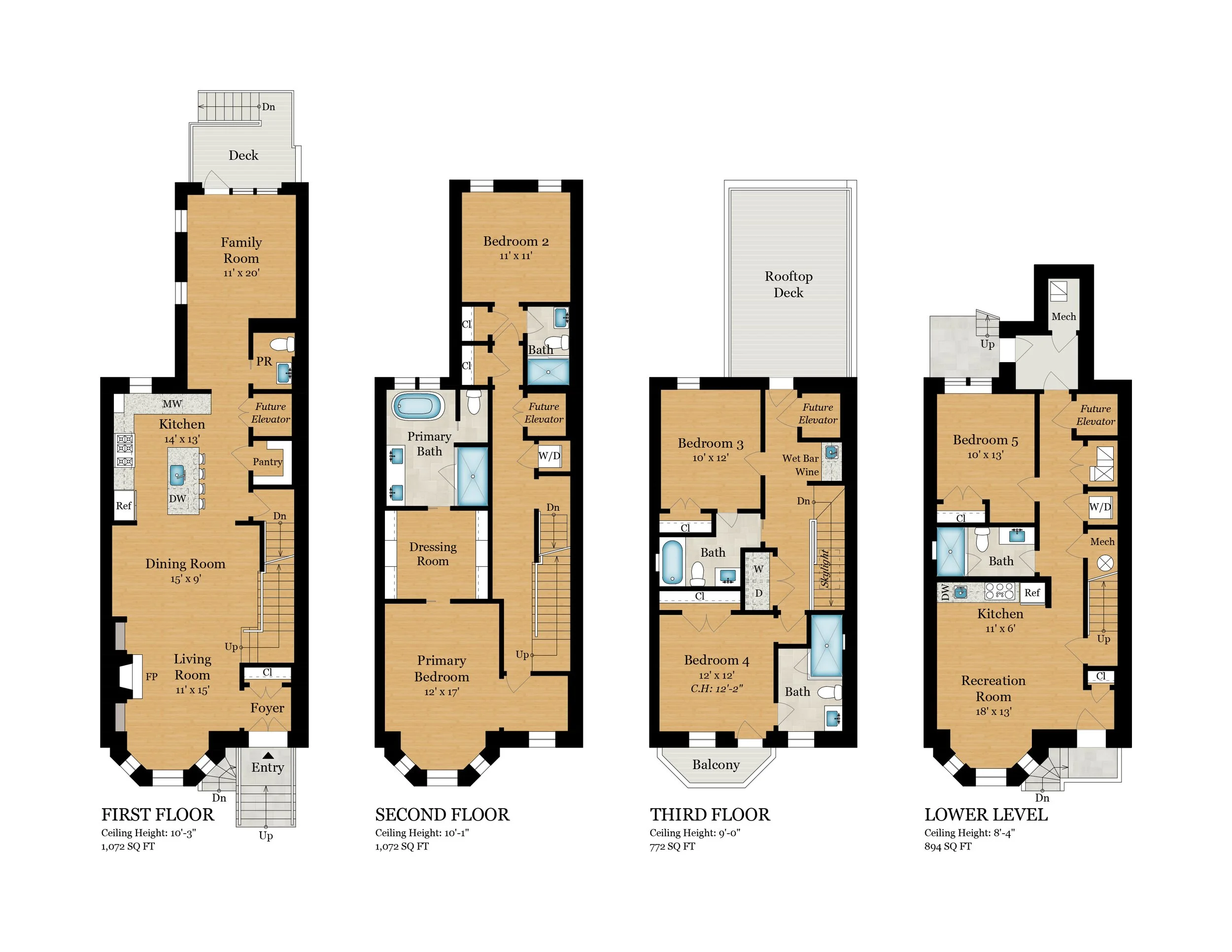 Property Type: Townhouse
Size: 3,810 sq ft
Order: Floor Plans