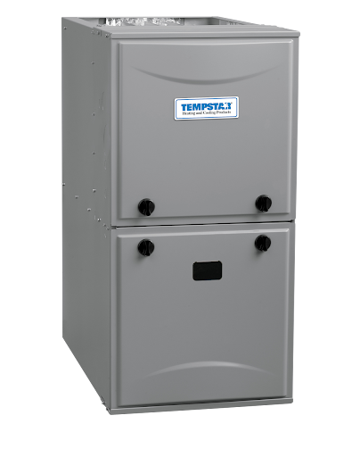 Gray weatherproof electrical enclosure box with Tempsta label and three black knobs.