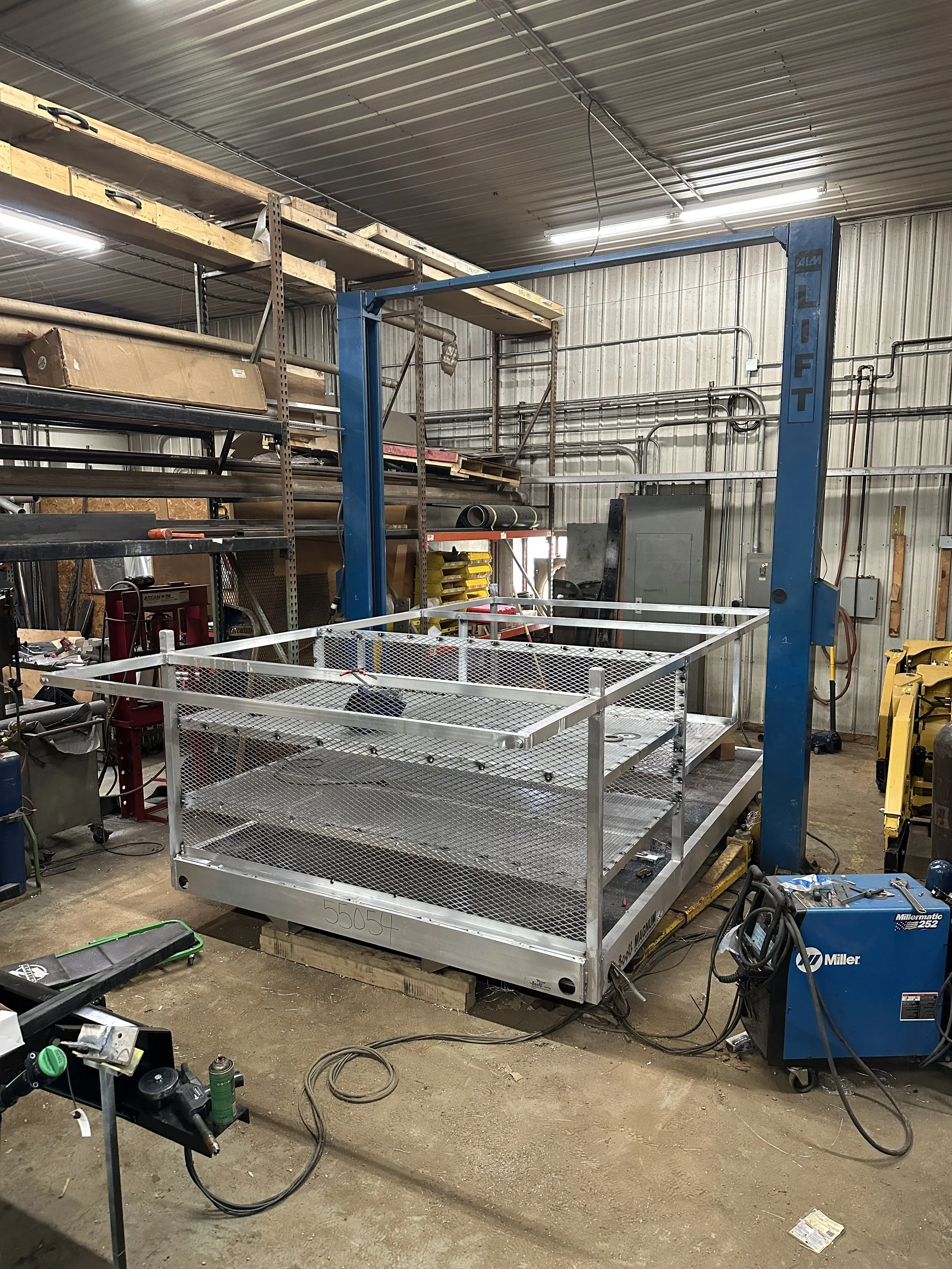 custom flatbed for concrete company