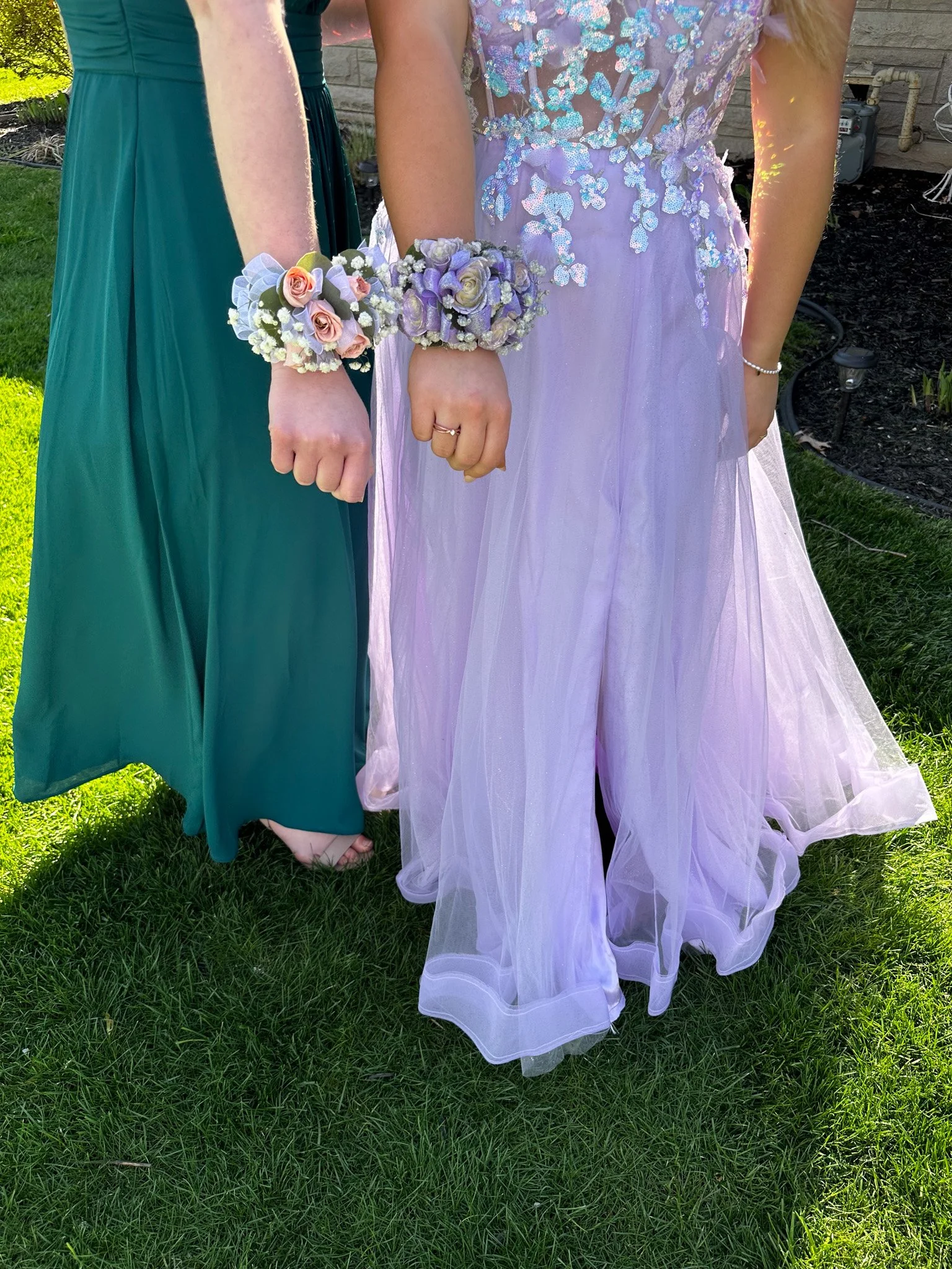 Prom corsages 