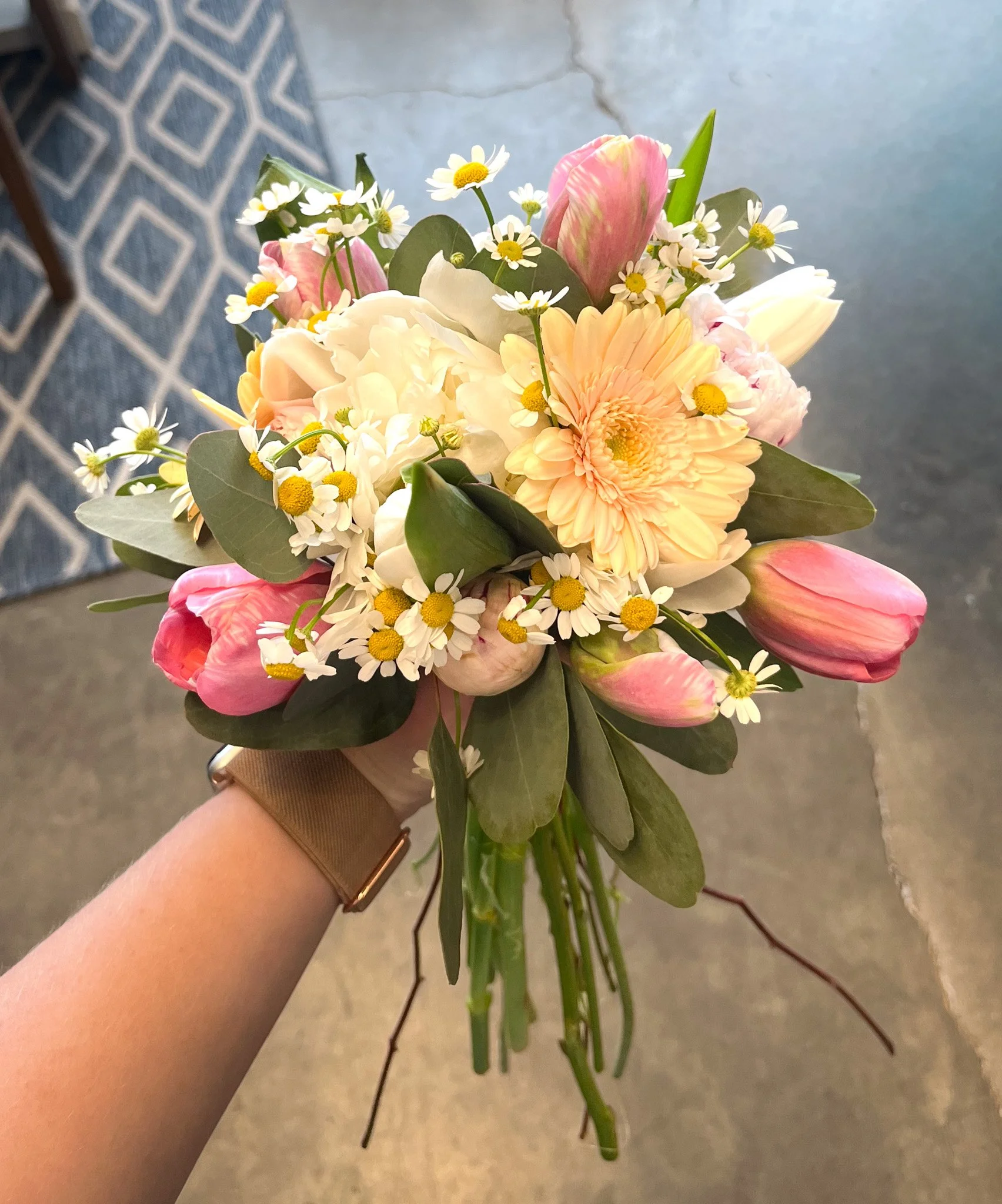 Small sized bouquet for prom