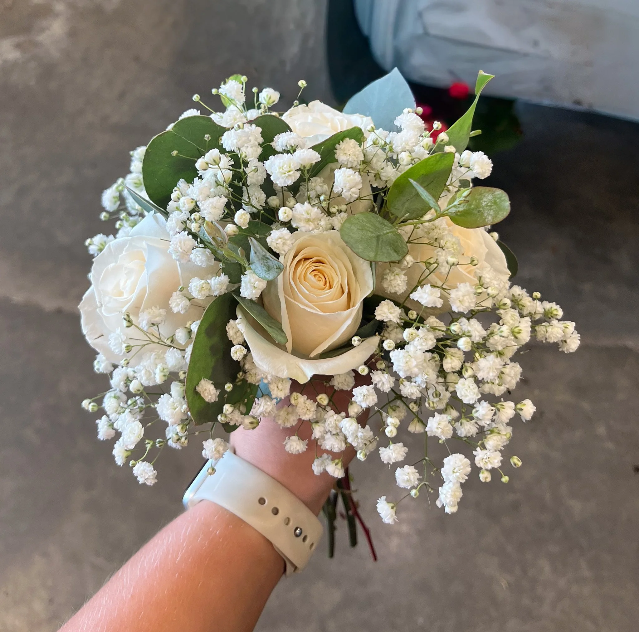 Small sized bouquet for prom