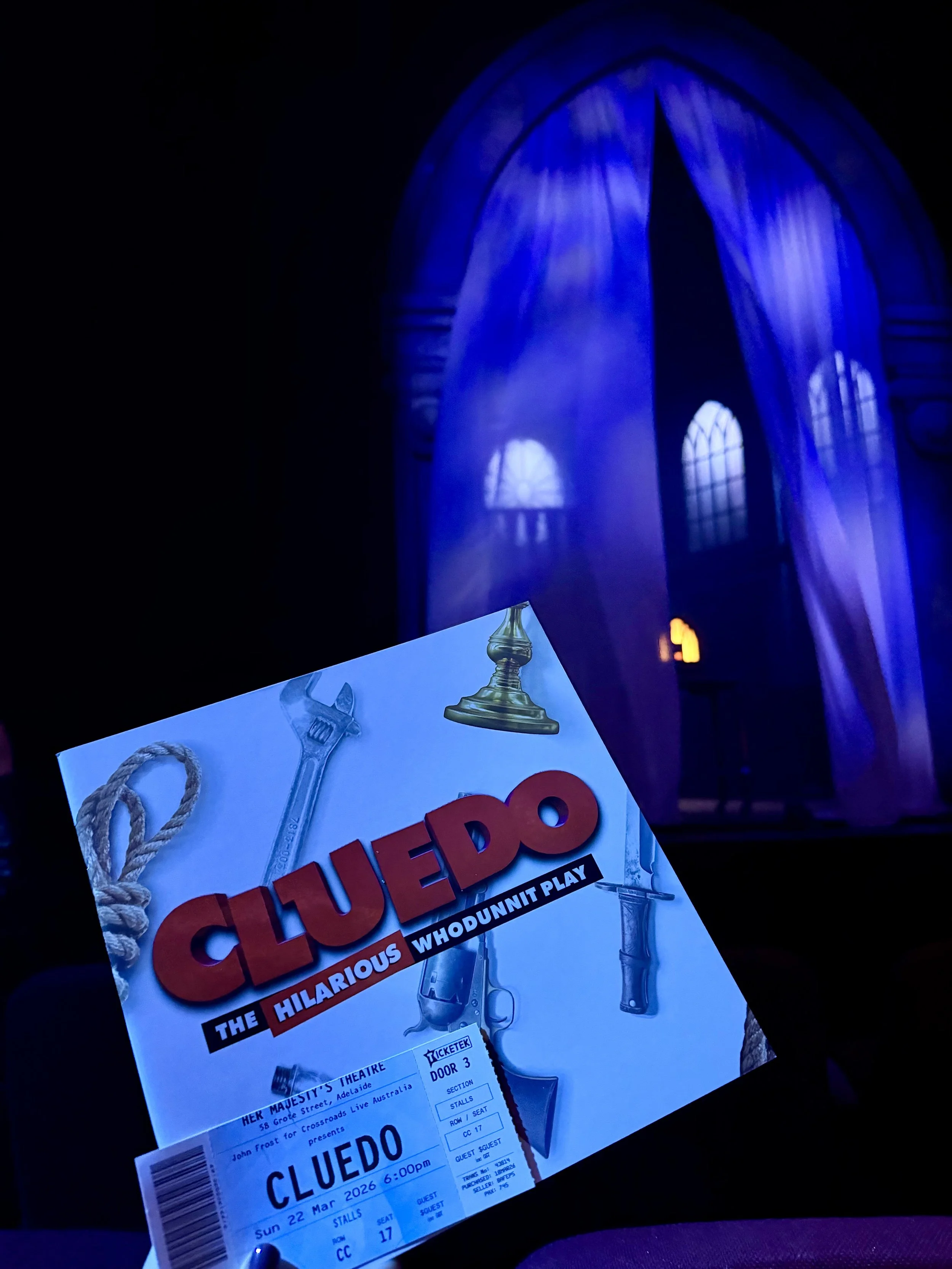 CLUEDO The Play → Her Majesty’s Theatre