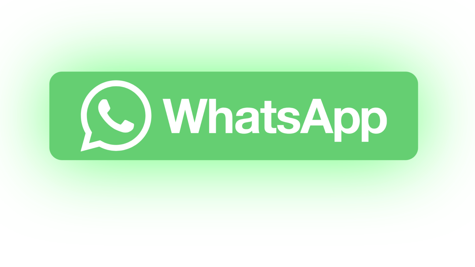 Logotipo de WhatsApp en fondo verde