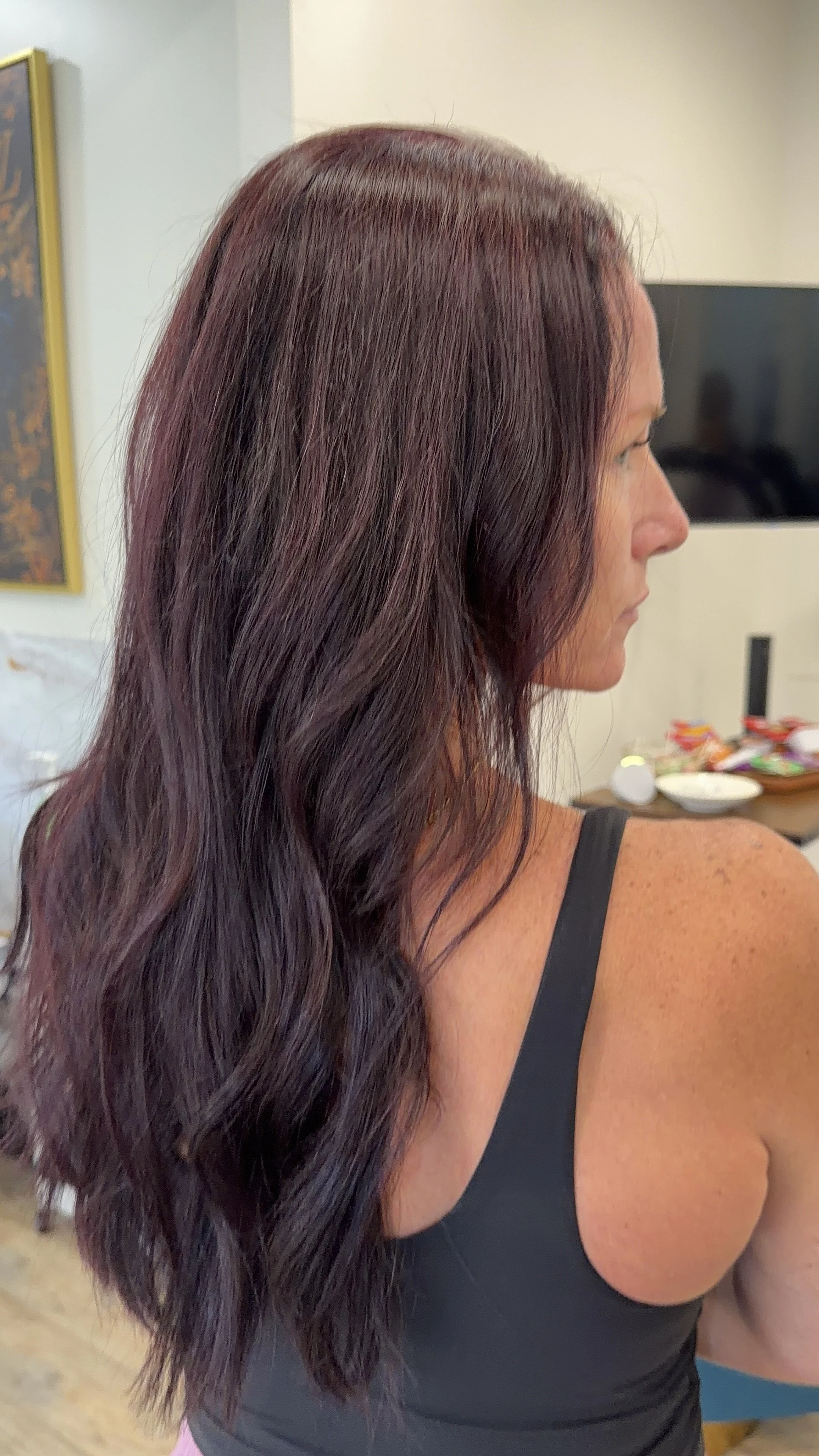 Suffering from thinning hair she just wanted natural looking hair extensions. She wanted these non-detectable.