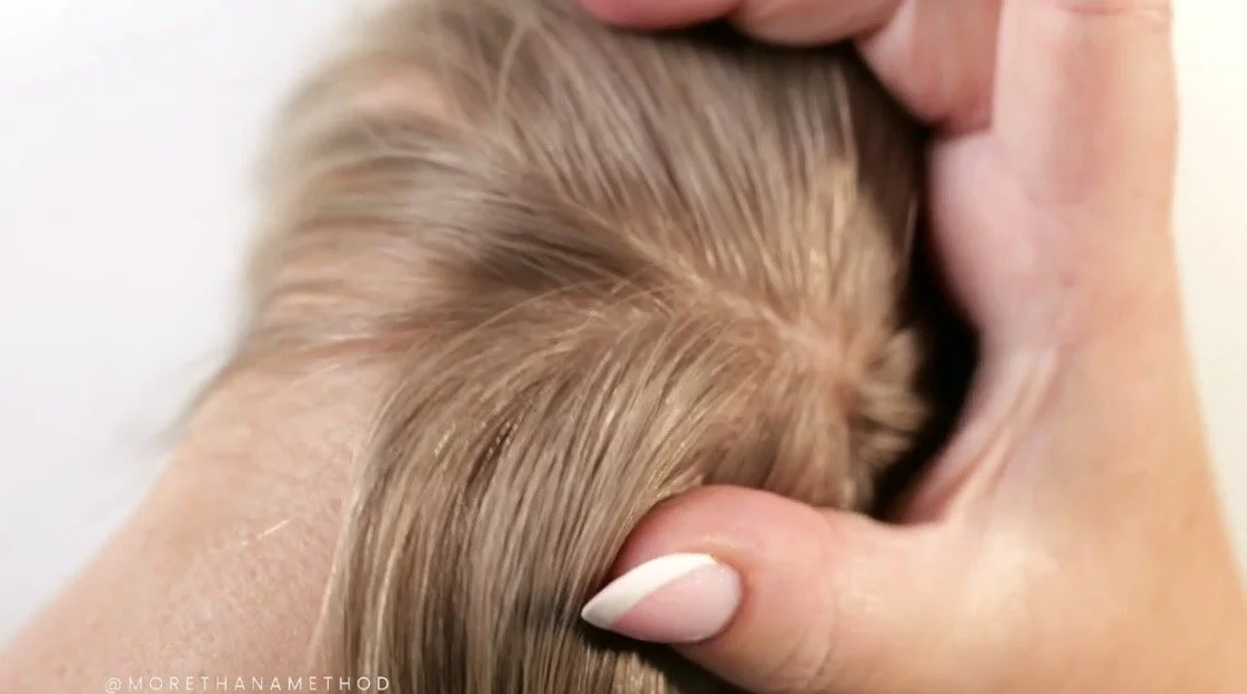 Such a natural option for clients with alopecia, fine and thinning hair and extreme hair loss.