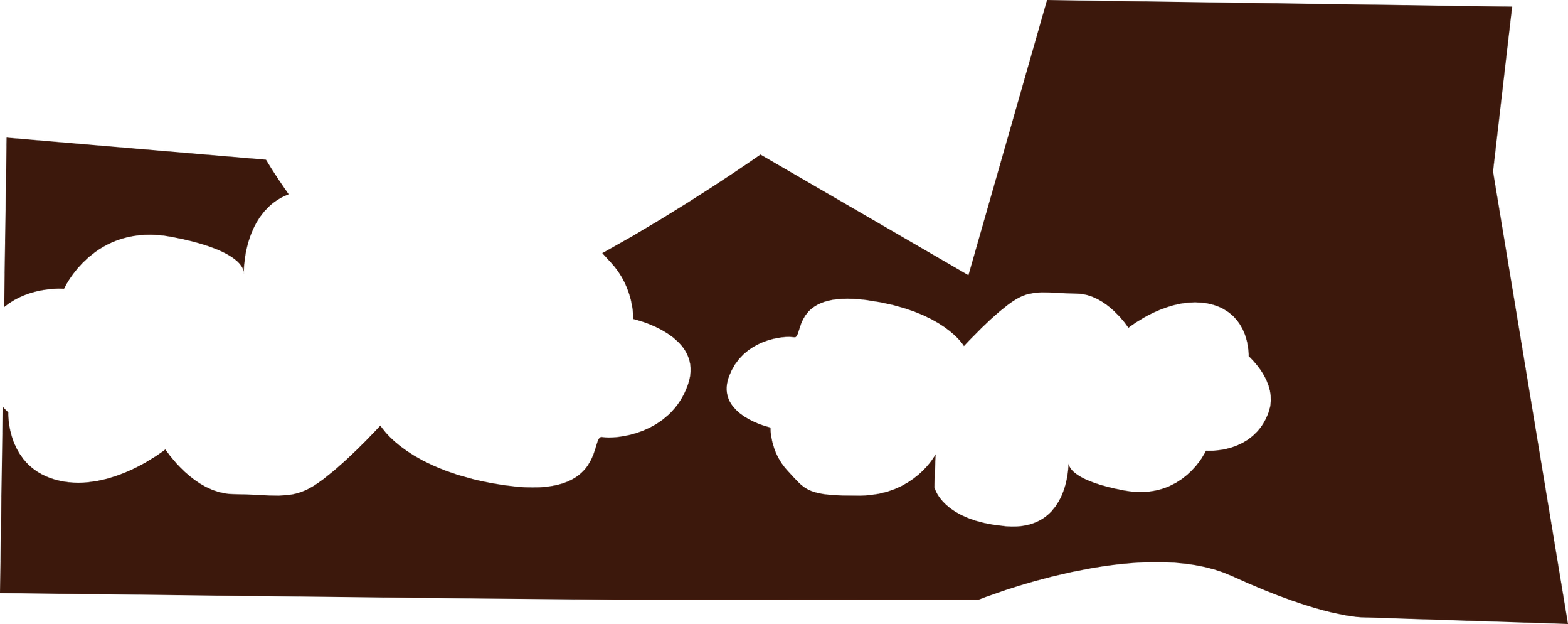 Silhouette of clouds