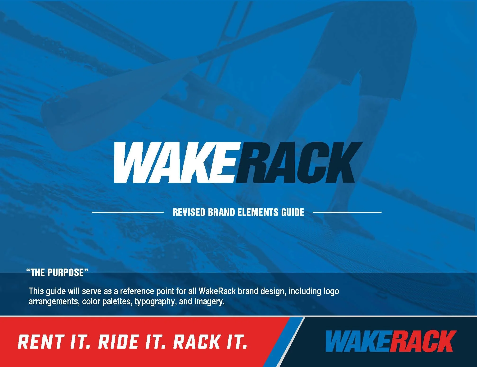 WakeRack Brand Guide Cover