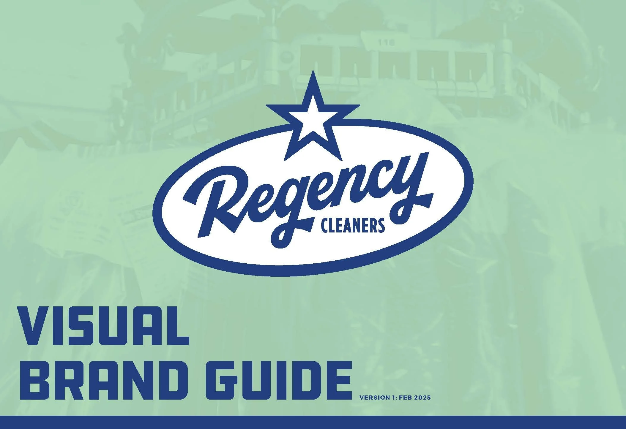The Visual Brand Guide for Regency Cleaners