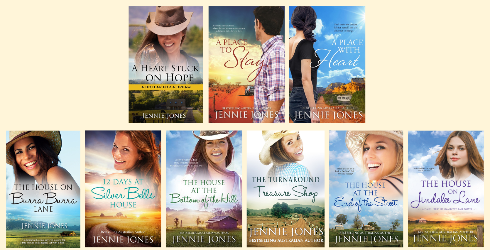 Jennie Jones contemporary romance books