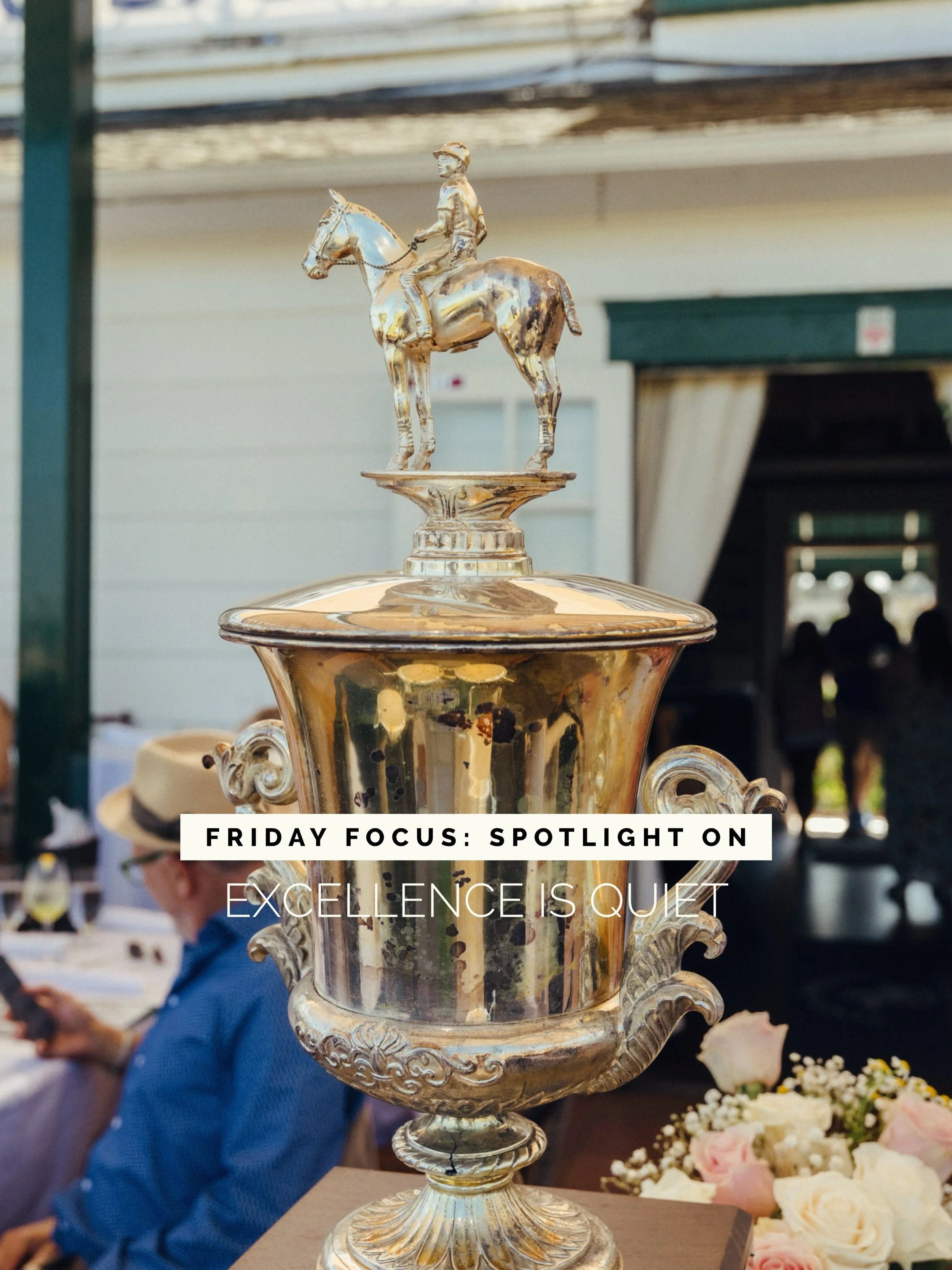 F R I D A Y focus: Spotlight on &ldquo;Excellence is Quiet.&rdquo;

This week I&rsquo;m shining a light on what the Ritz-Carlton Bacara built inside a tent at the polo grounds last Sunday. 

A mezze table with colorful vegetables and beautiful floris