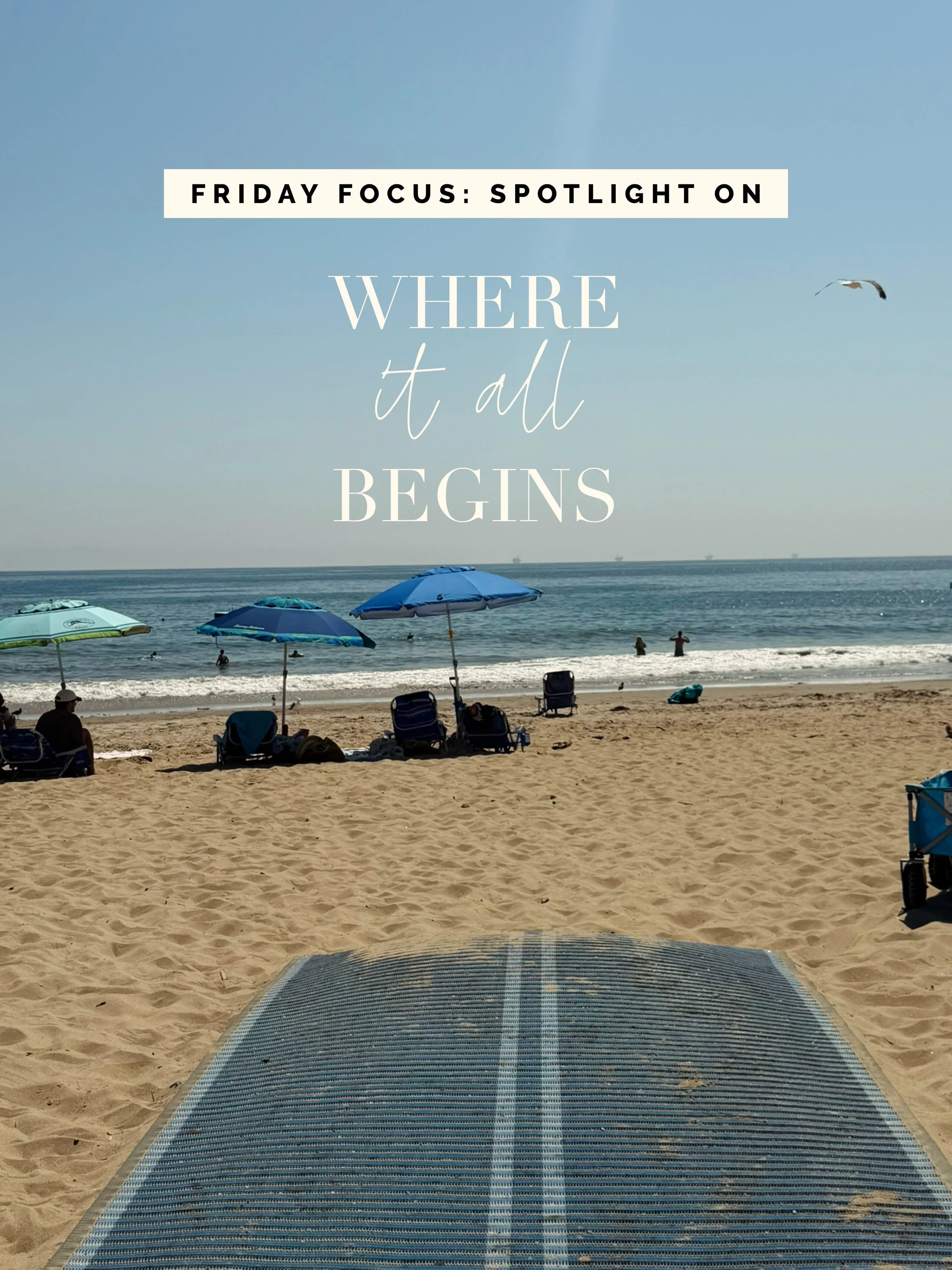 F R I D A Y focus: Spotlight on &ldquo;Where It All Begins.&rdquo; 

This week I&rsquo;m shining a light on the journey between Just Listed and Sold &mdash; the story behind every new beginning.

This story started in Carpinteria, in search of a cond