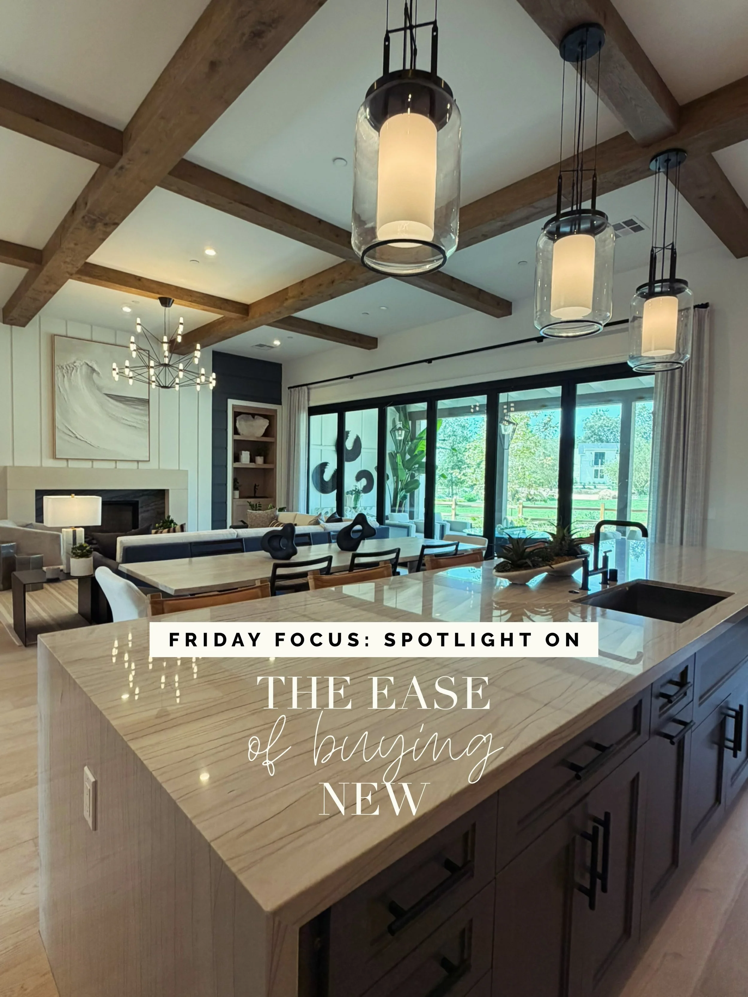 F R I D A Y focus: Spotlight on &ldquo;The Ease of Buying New.&rdquo; 

This week I&rsquo;m shining a light on why buying new is different.

New development is rare in Santa Barbara. Our mountains and coastline act as natural barriers to building, so