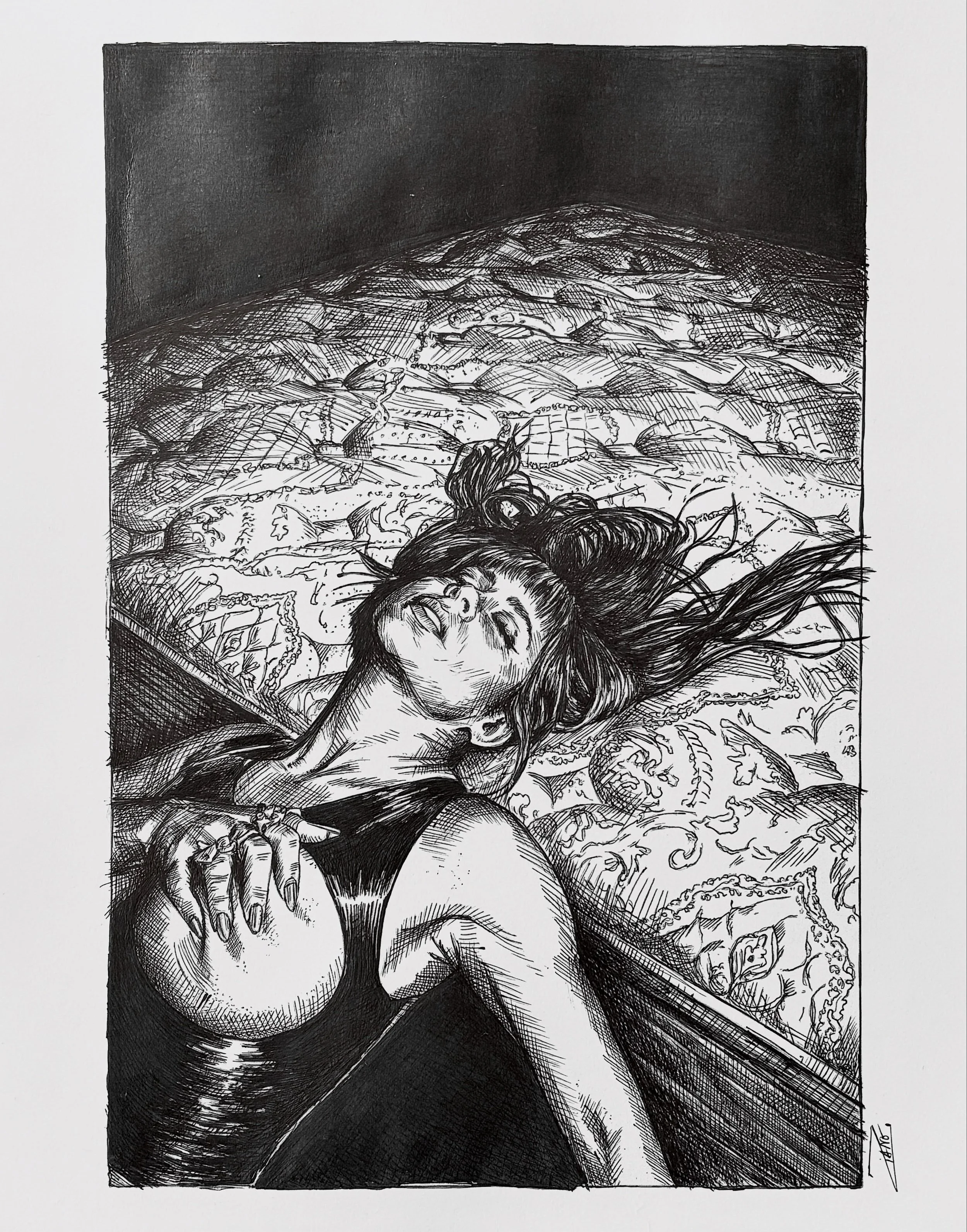 Inspiration/original art tagged, check them out.
Your support is very much appreciated in this pivot of mine, the engagement is amazing, thank you so much 🤘🏼
#ballpointpen #inkart #ballpointpenart #doodles