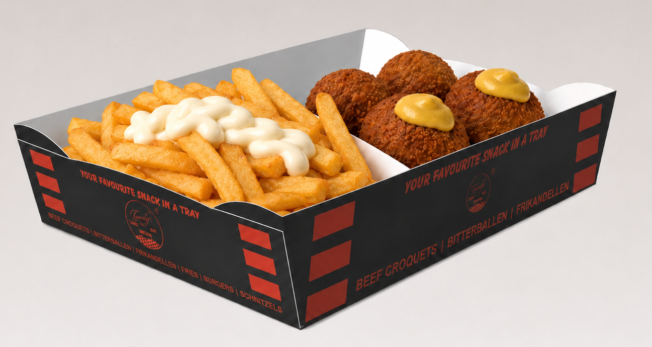 Fries-Bitterballen 32 gr, 4 pcs, Beef 30%-mustard
