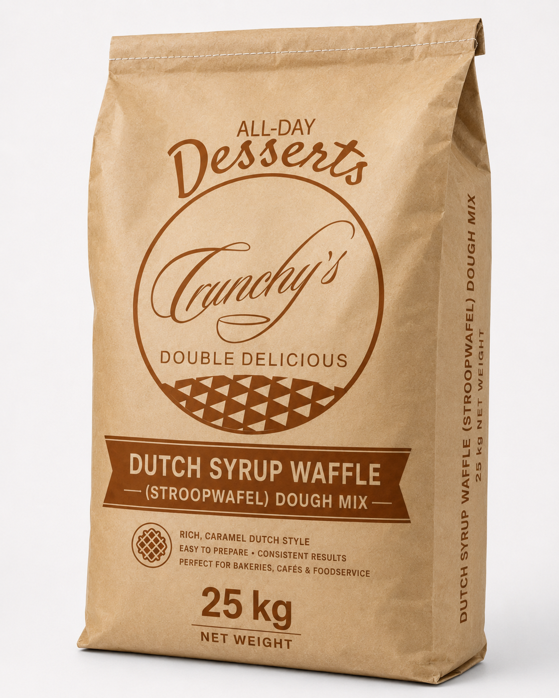 Dutch Syrup Waffle (Stroopwafel) Mix  25 kg (Copy)