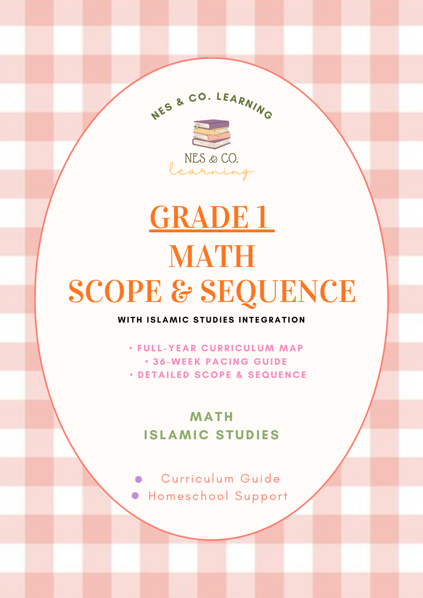 Grade 1 Math + Islamic Studies