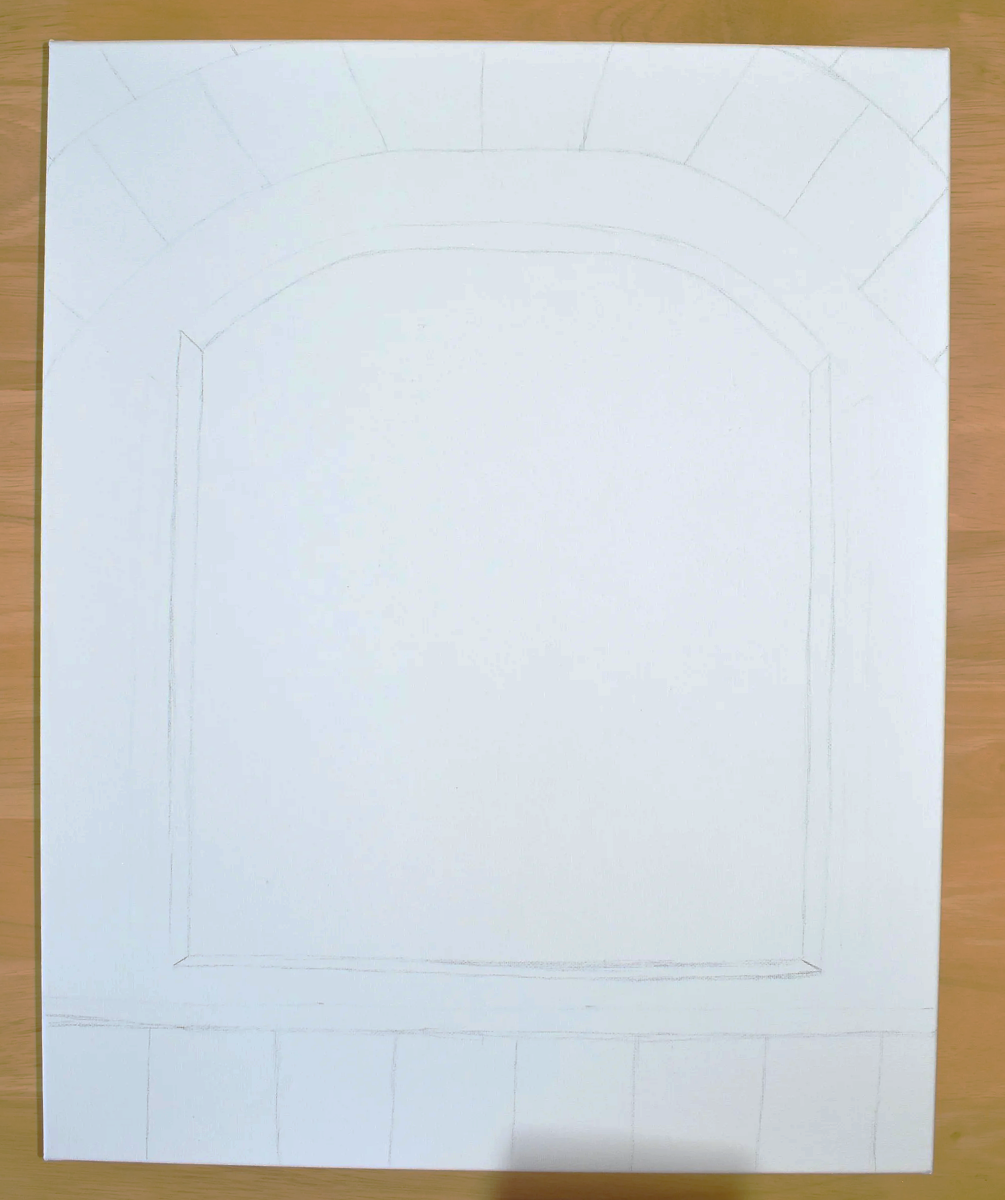 Sketched Guidelines on Canvas