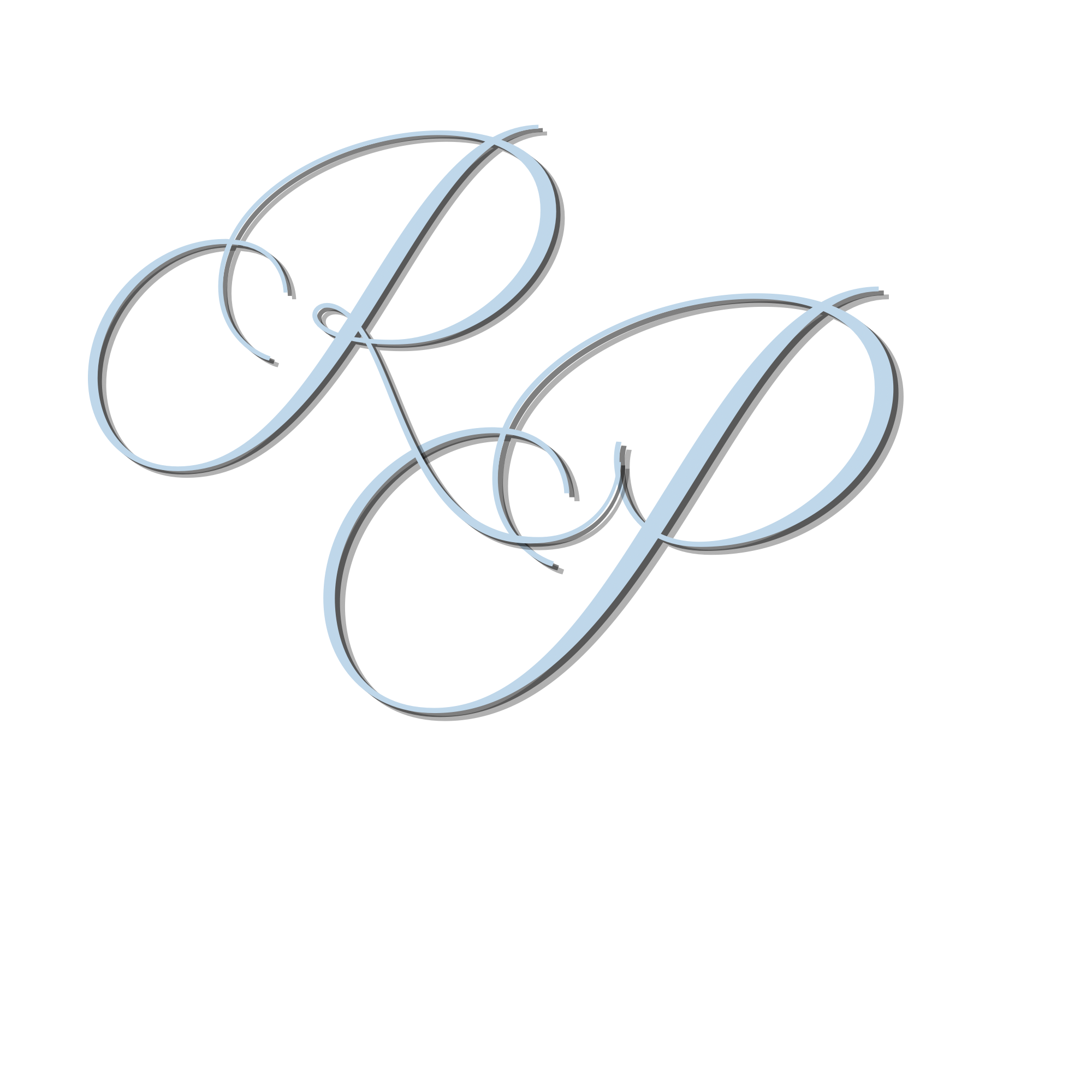 The phrase "Love is the only gold" written in elegant, light blue calligraphy on a black background.
