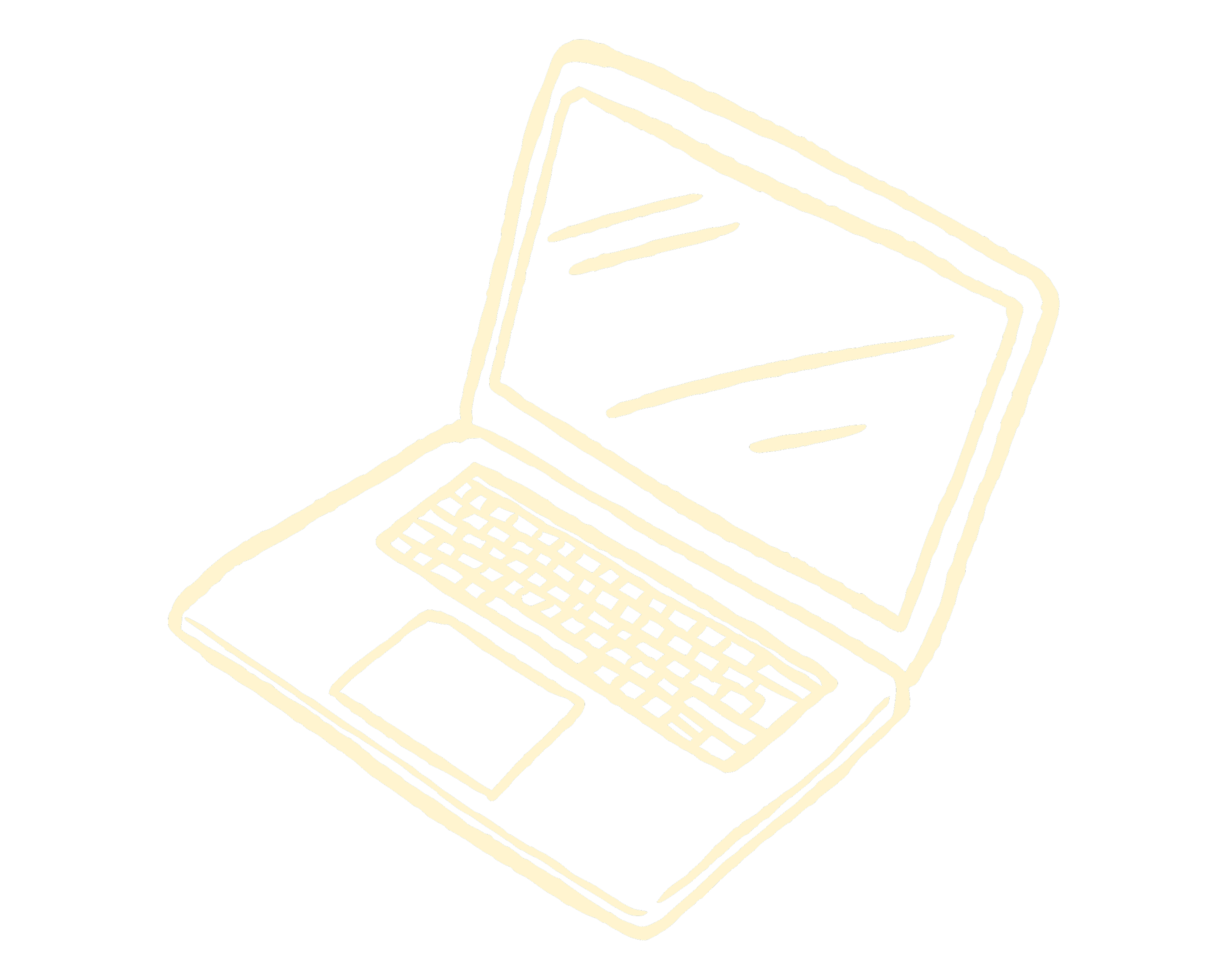 Drawing of a laptop to indicate digital marketing services in Billings, Montana.