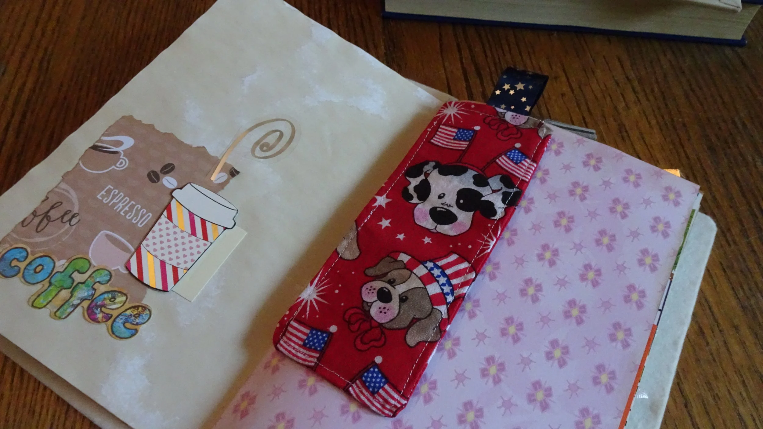Patriotic Dog Classic Bookmark