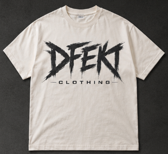 WHITE DFEKT TEE'S