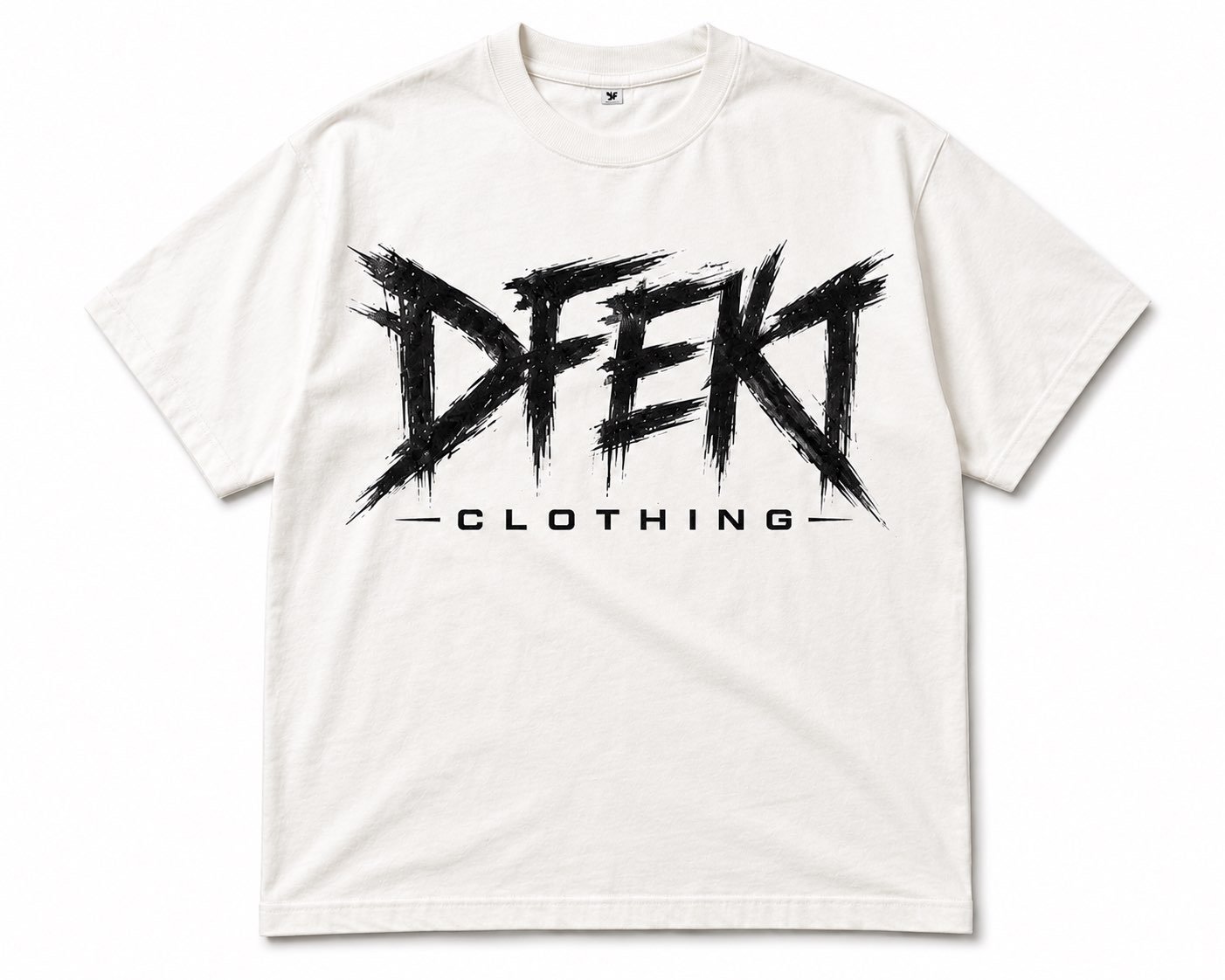 WHITE DFEKT TEE'S
