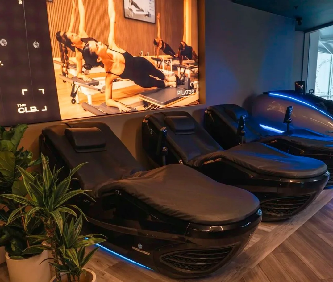 Hydromassage beds at The CLB Westfield London