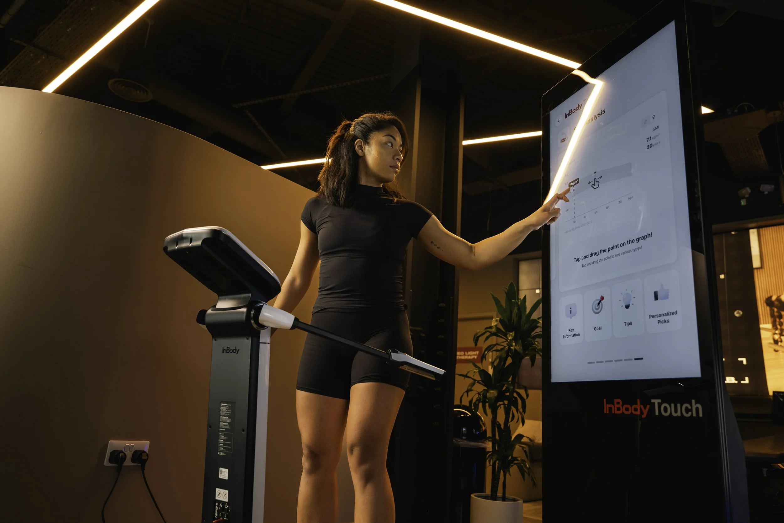Inbody scale at The CLB Westfield London