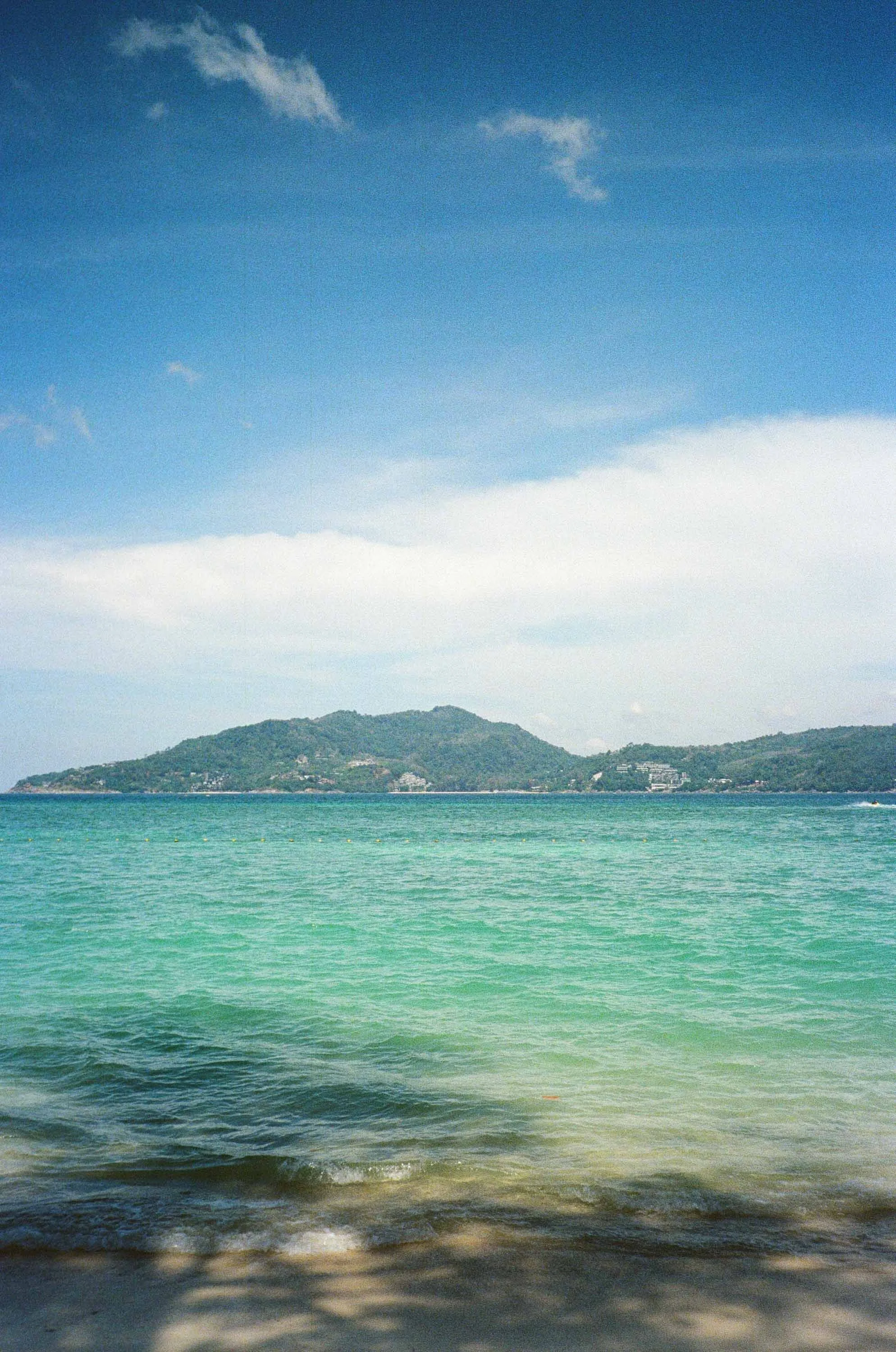Ocean view beside the wedding venue at Rosewood Phuket.