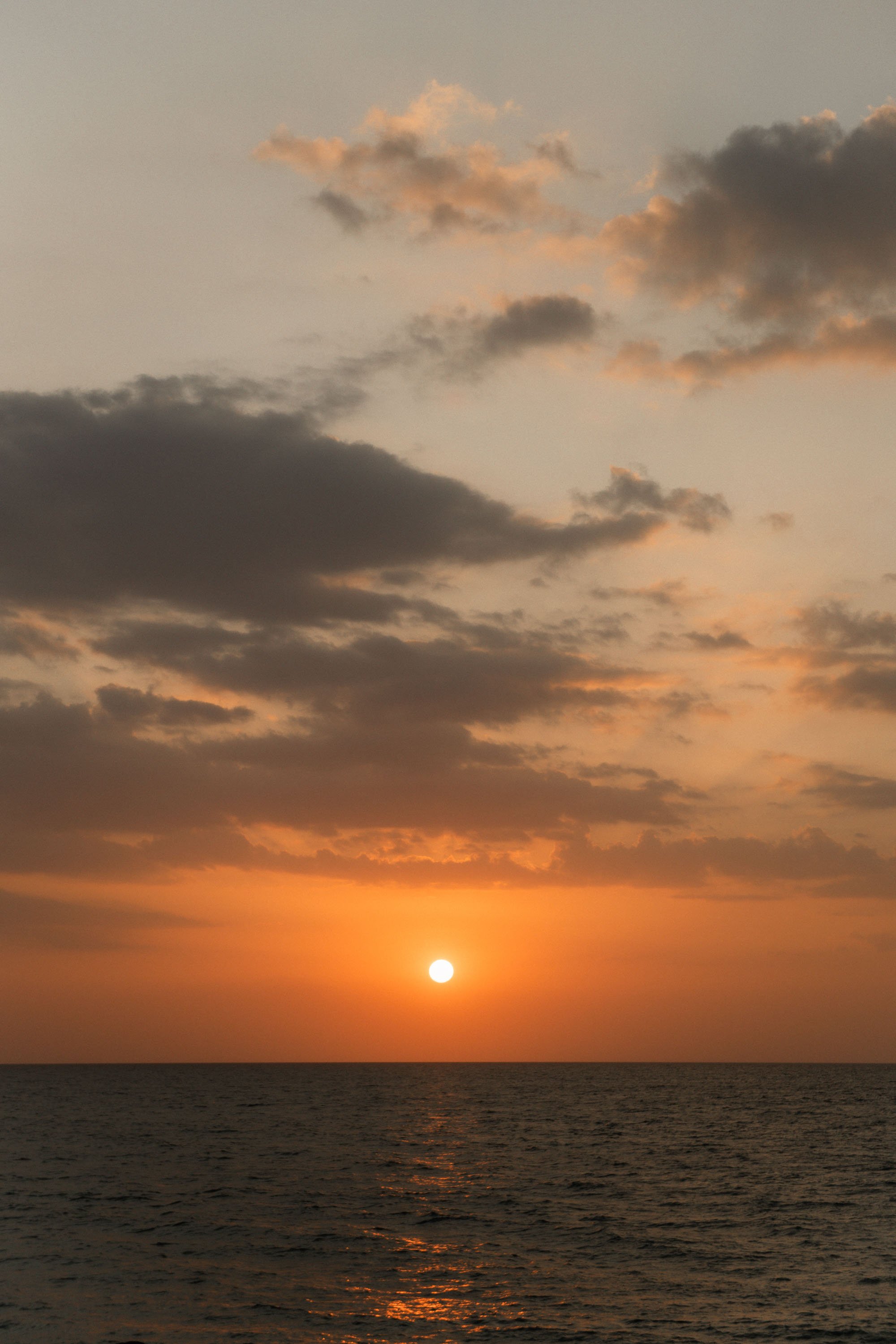Sunset over the ocean at Renaissance Phuket.
