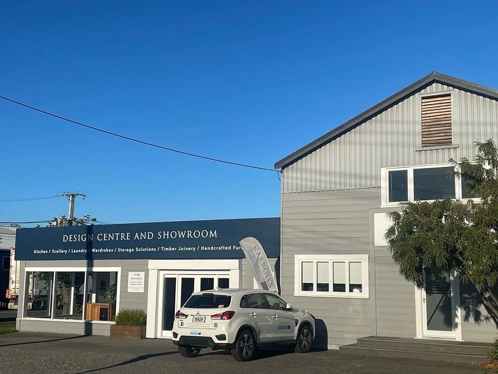 Carrolls Design Centre, Showroom and workshop in Masterton.