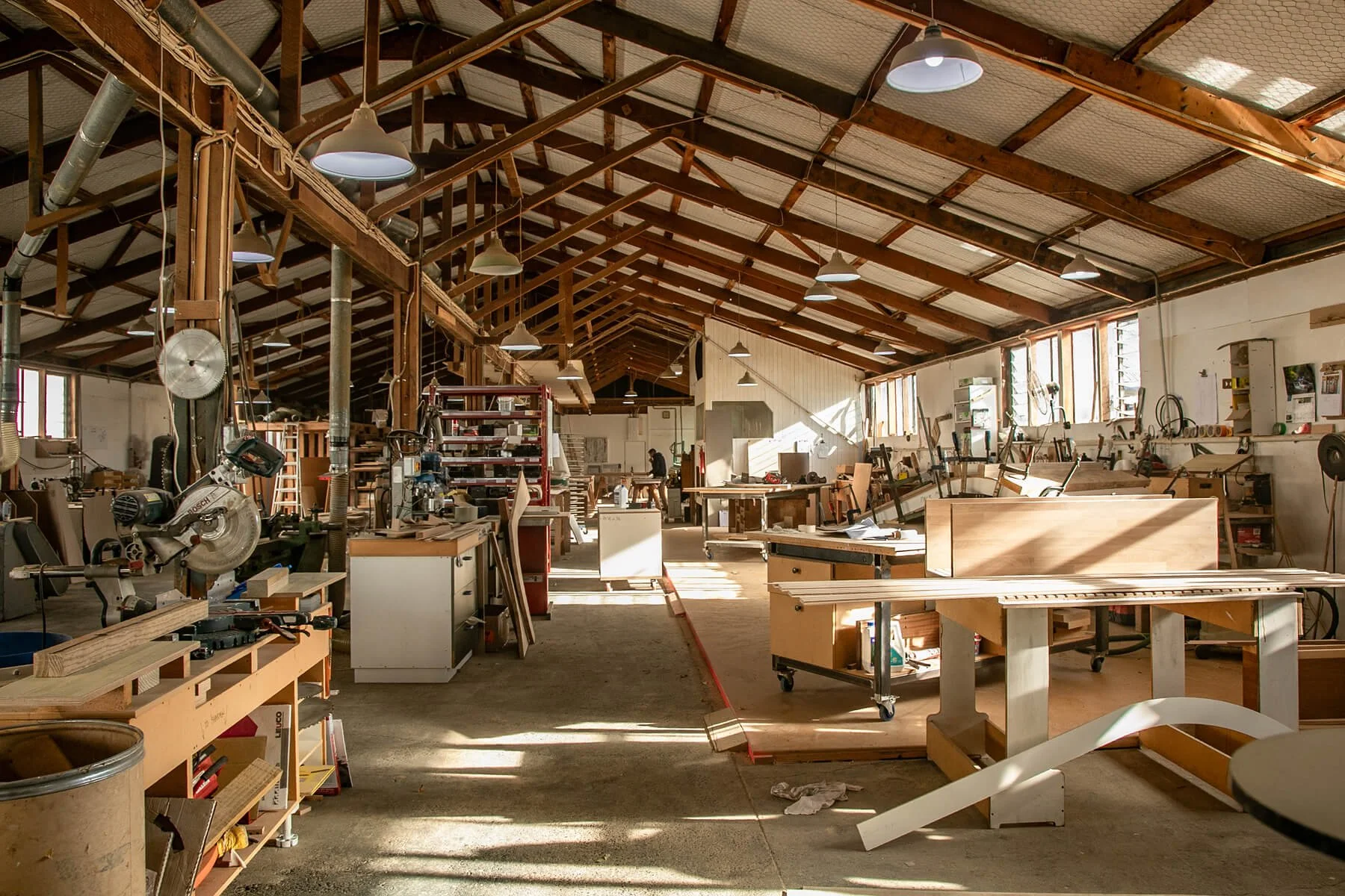 Carrolls timber workshop in Masterton.