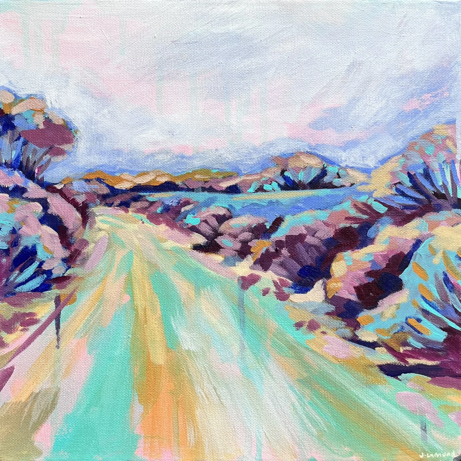 'Rushing past'