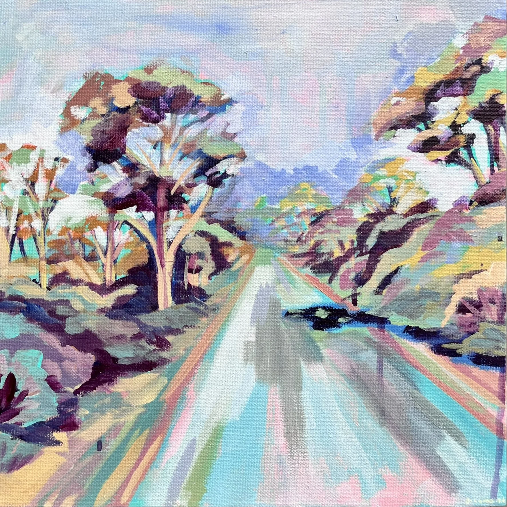 'Rushing Past'