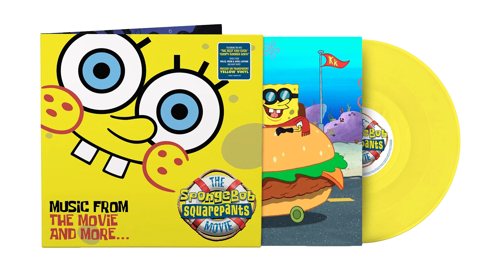 Spongebob Squarepants Movie (Original Soundtrack) [Yellow Colored Vinyl]