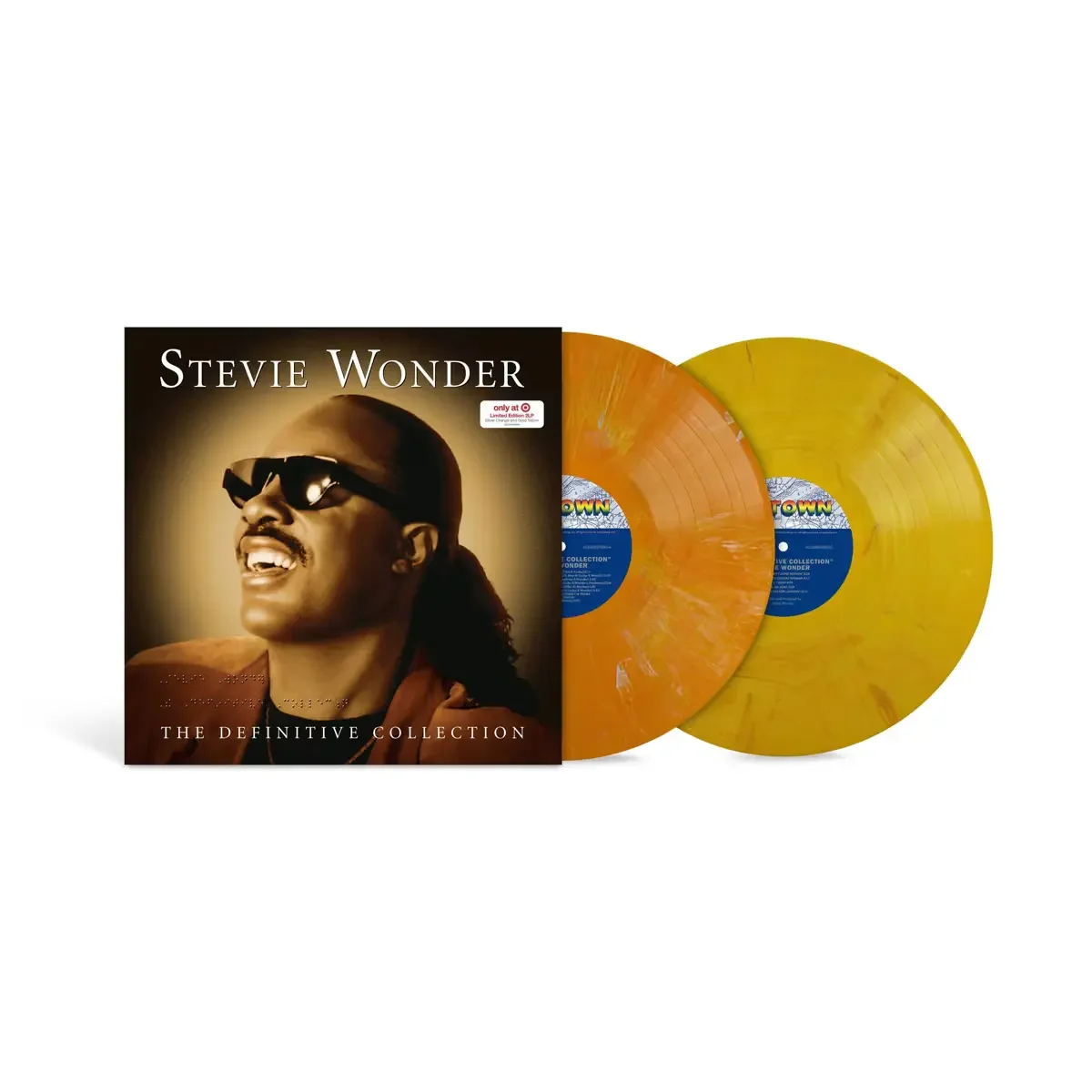 Stevie Wonder - The Definitive Collection Limited Edition Gold 2LP Vinyl Record