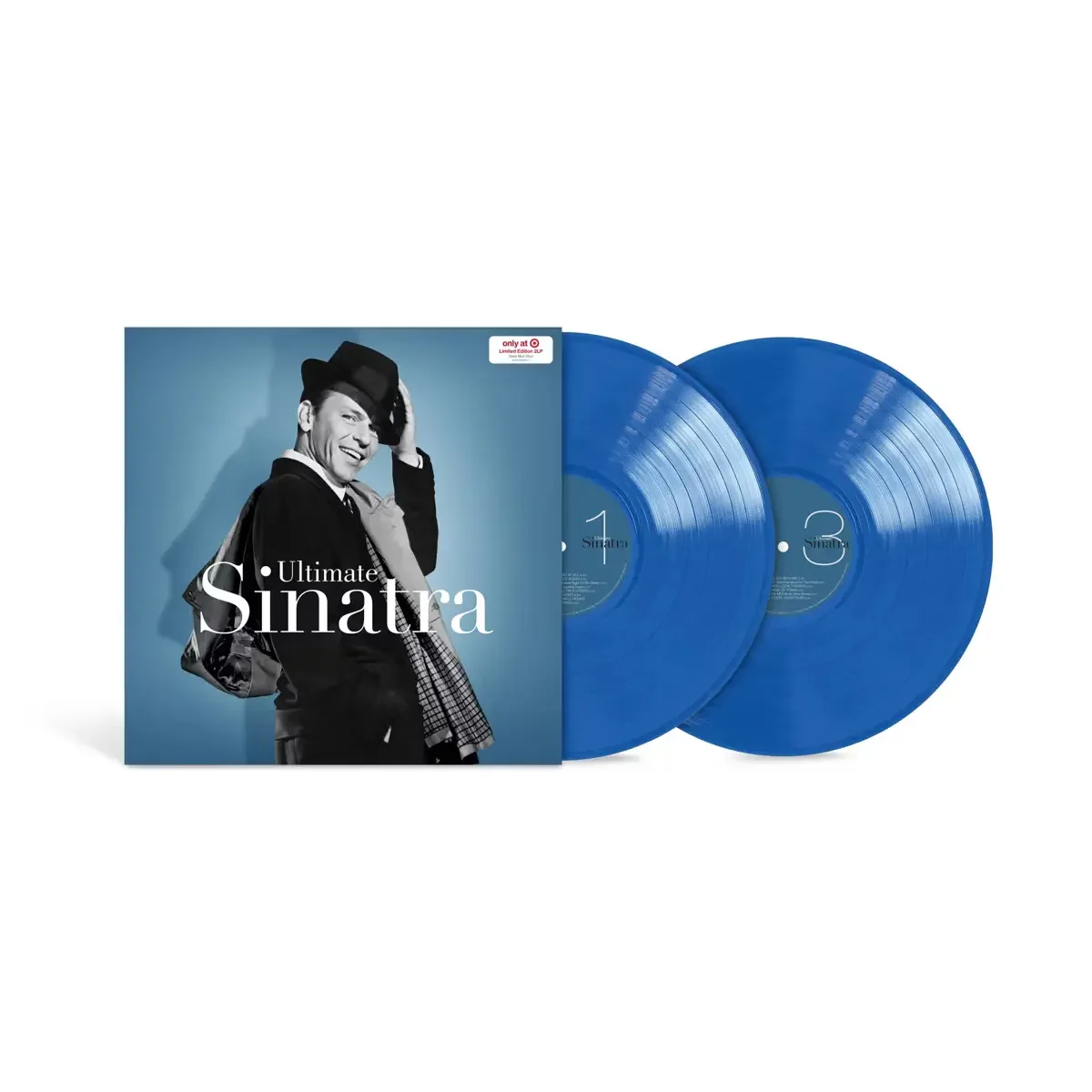 Frank Sinatra Ultimate Sinatra (Target Exclusive) Solid Blue 2LP Vinyl Record 0602547137029