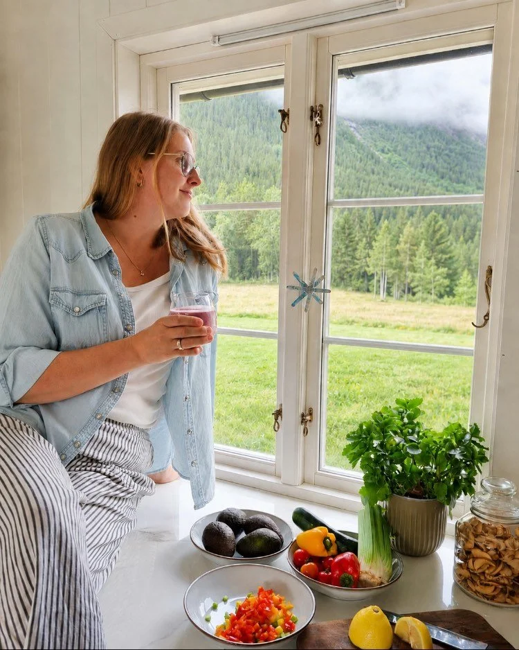 ann kristin på gården i valle