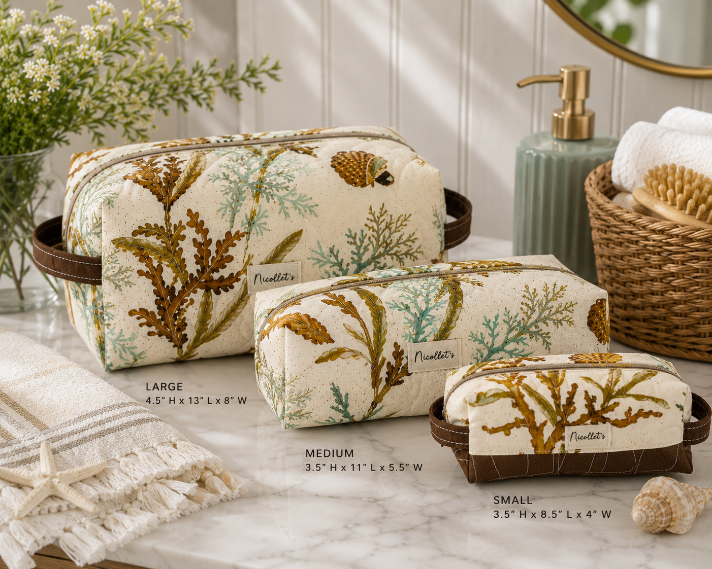 Coral Reef Collection Box Bag